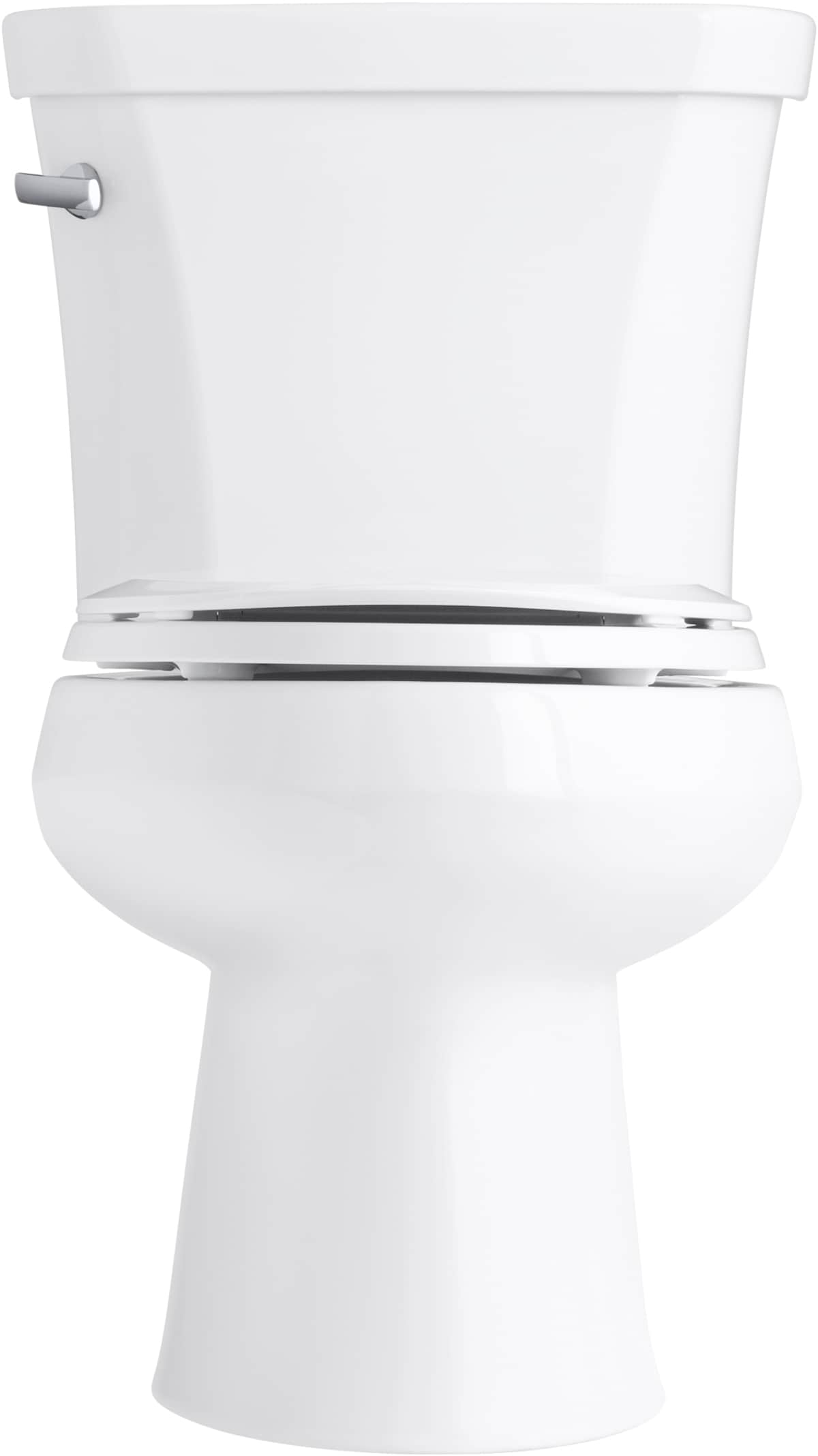 KOHLER Wellworth White Elongated Standard Height 2-piece Toilet 12-in ...