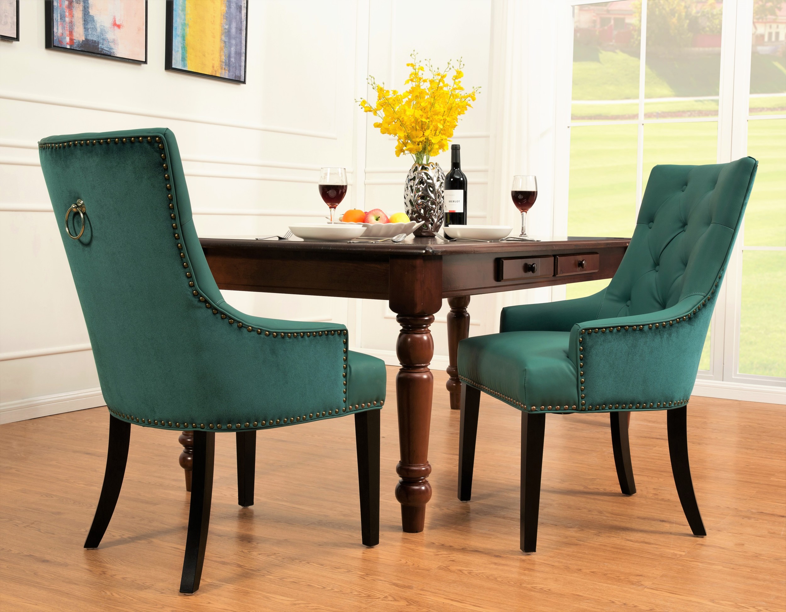 Chic Home Design FDC2725-LW Dining-Chairs - View #2