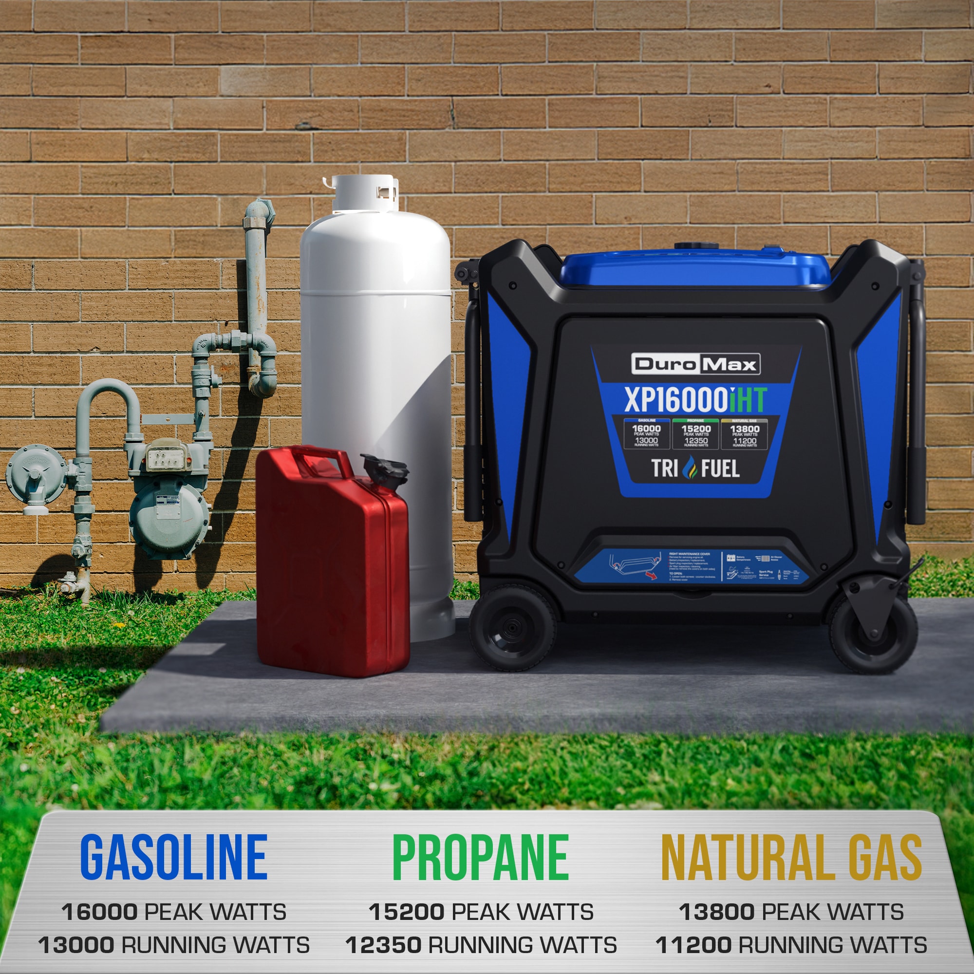 DuroMax XP16000IHT Inverter-Generators - View #3