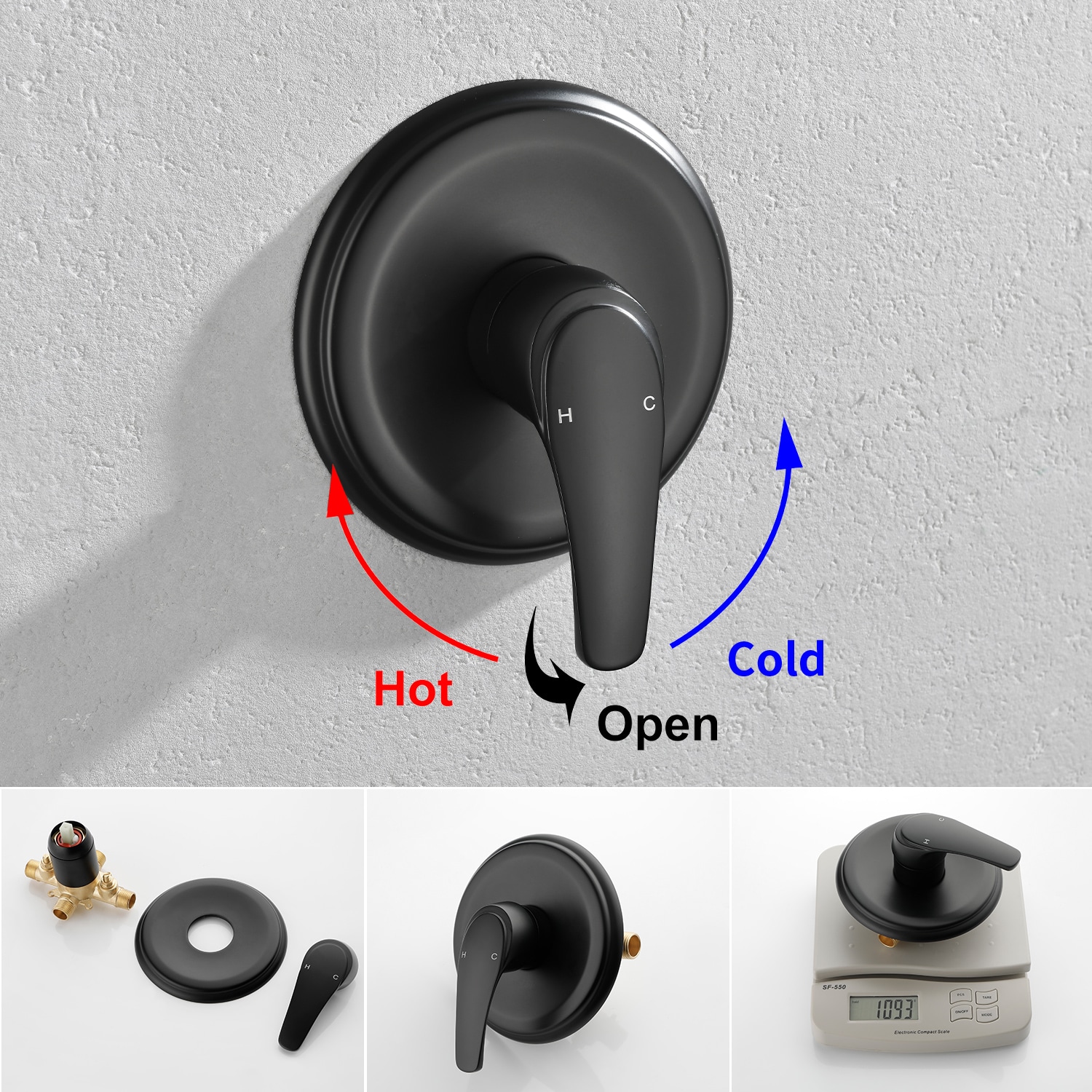 WELLFOR WAQ7006TCP Tub-Shower-Faucets - View #7
