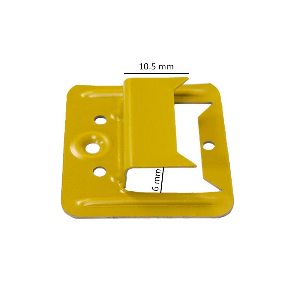 Tongue and Groove 50-sq ft Coverage Yellow Clip Hidden Fasteners  (100-Count) at