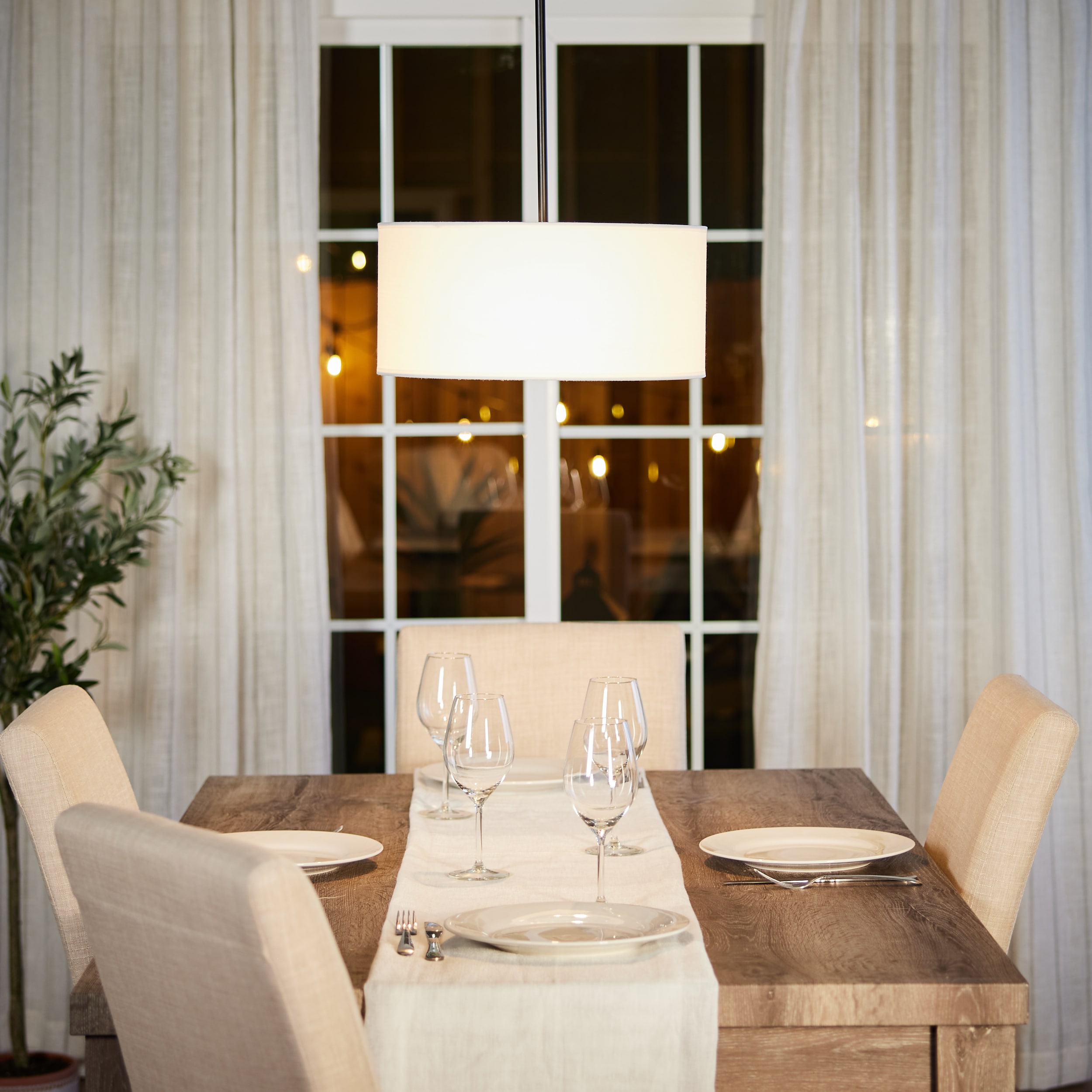 allen + roth LW1874-BK CV Pendant-Lights - View #8