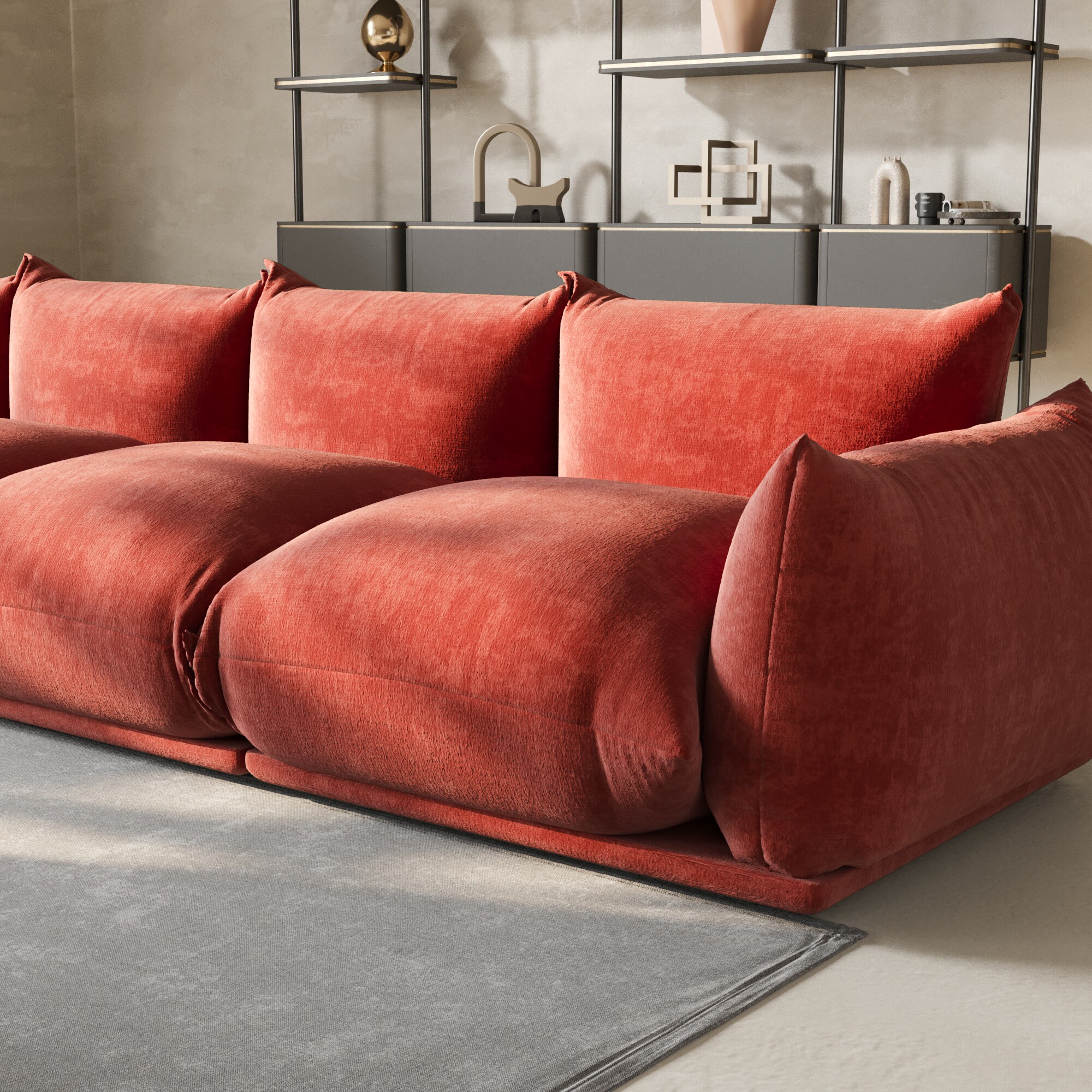 BuotiqHom DH-A-119OR-S4+3 Sofas-Loveseats - View #7