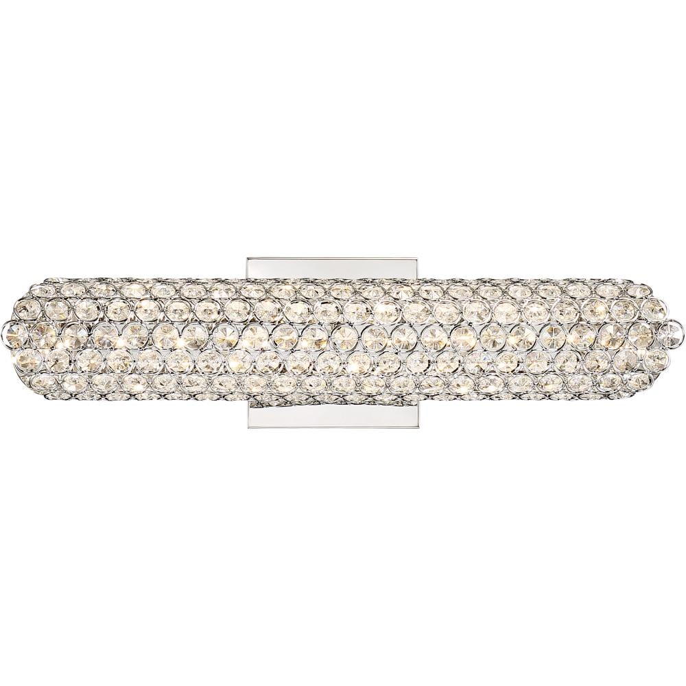 Quoizel PCIN8518C Infinity 18-in 1-Light Polished Chrome LED Modern/Contemporary Vanity Light Bar
