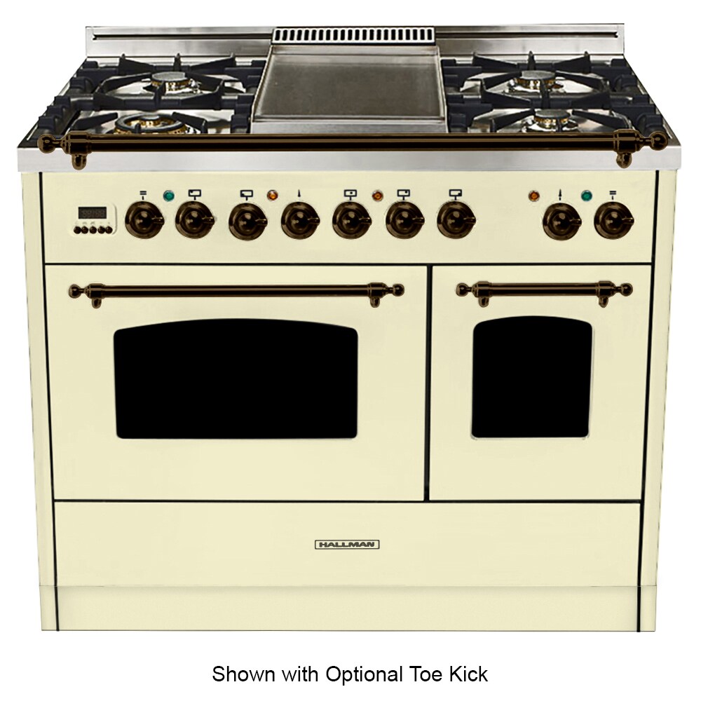 Hallman HDFR40BZAW Double-Dual-Fuel-Ranges - View #3