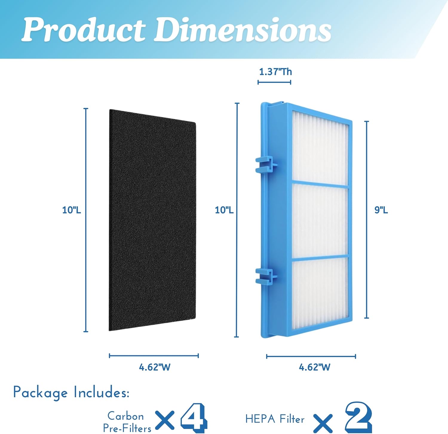 Nispira HB-1511P Air-Filters - View #3