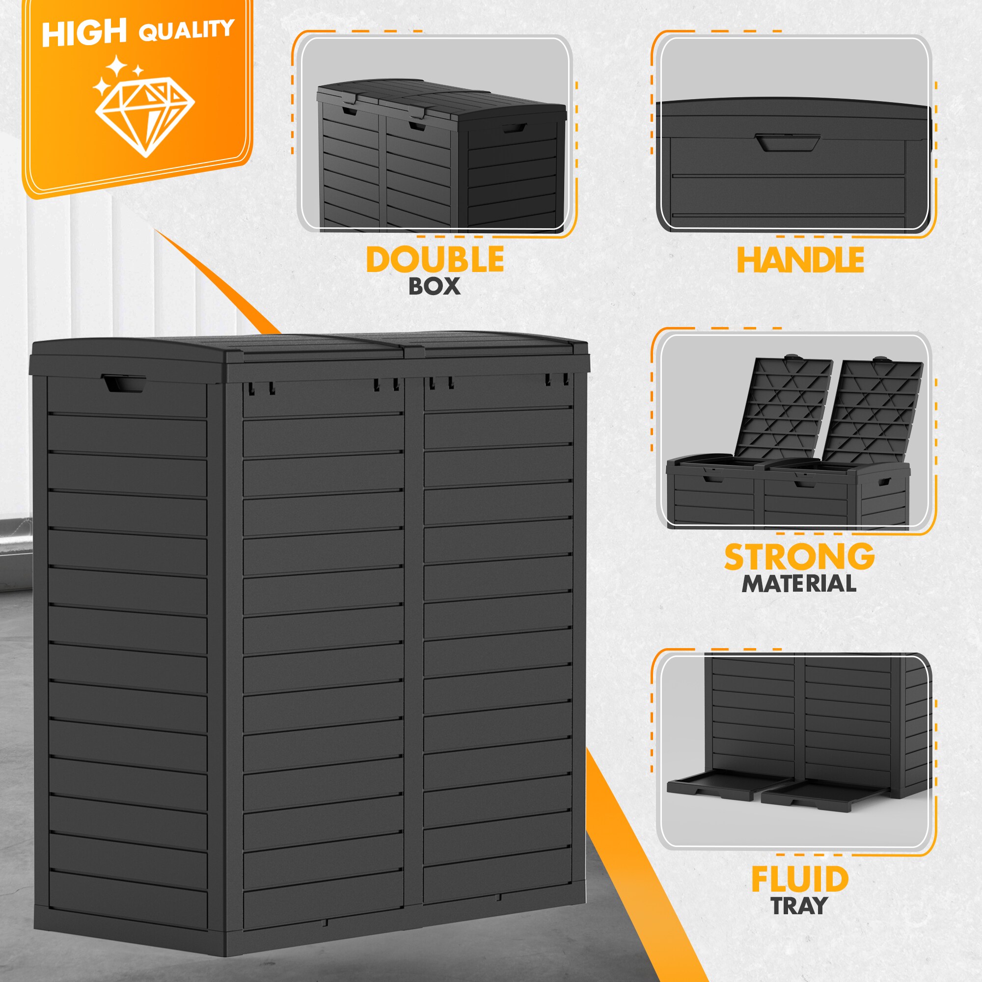 Mondawe MO-BT31800BK1 Small-Outdoor-Storage - View #6