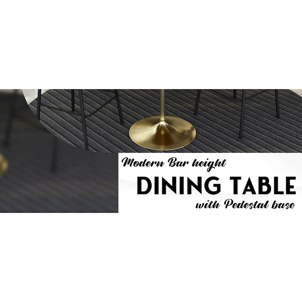 Leisuremod VT43BG-48CBR Patio-Tables - View #10