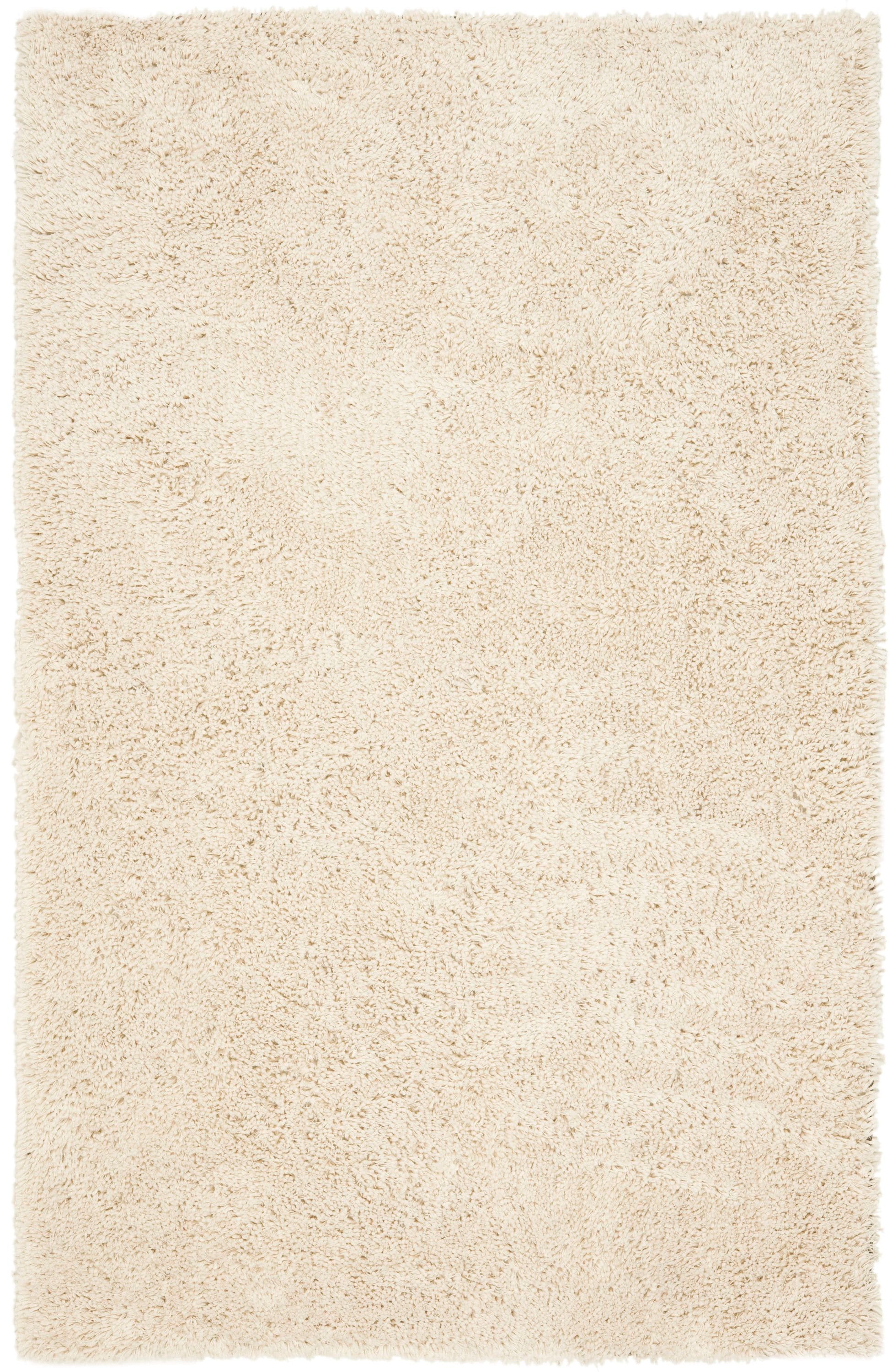 Safavieh SG240A-24 Ultra Shag 3 x 4 (ft) Tufted Polyester White Rectangular Indoor Solid Throw rug