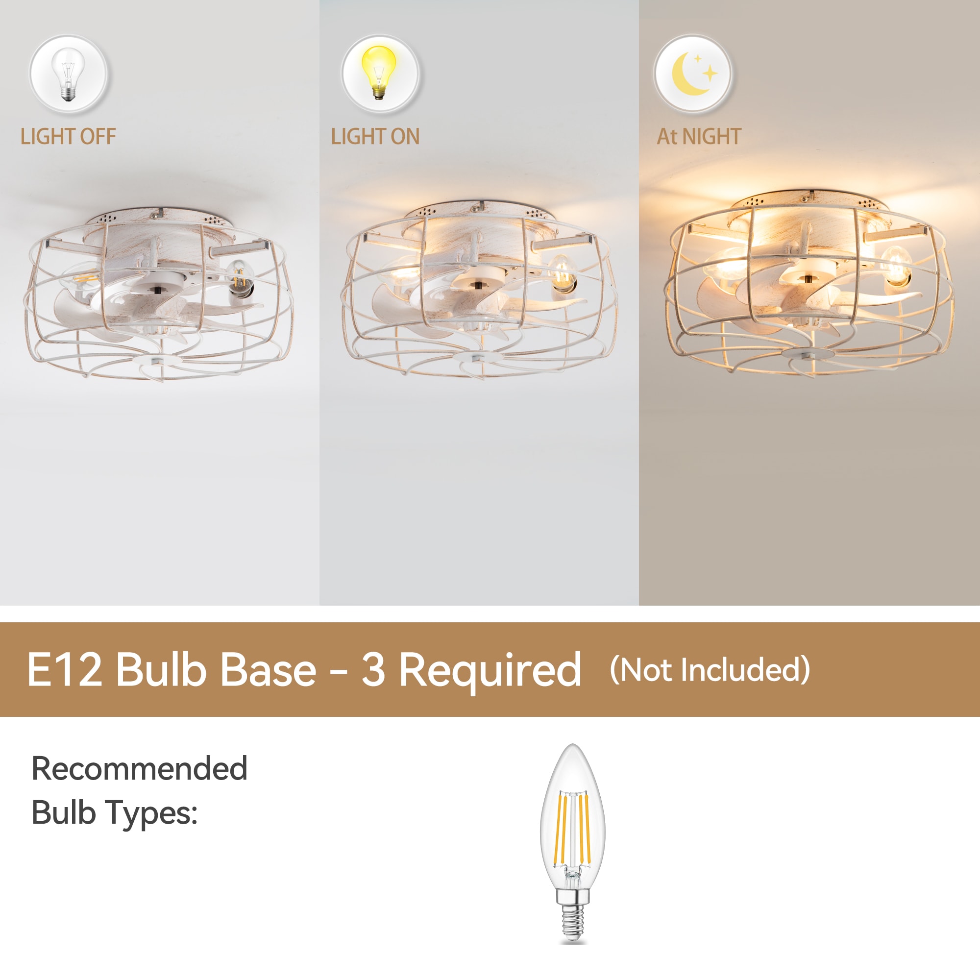Breezary 35057-WG Ceiling-Fans - View #5