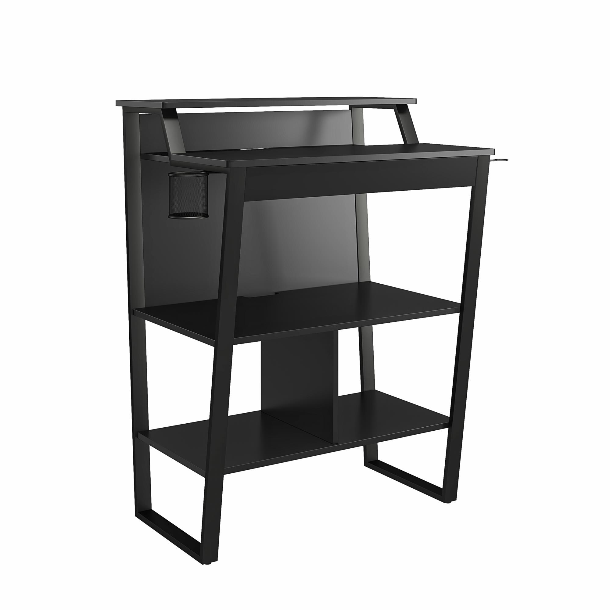 Ameriwood Home Genesis 30-in Black Mission/Shaker Computer Desk in the ...