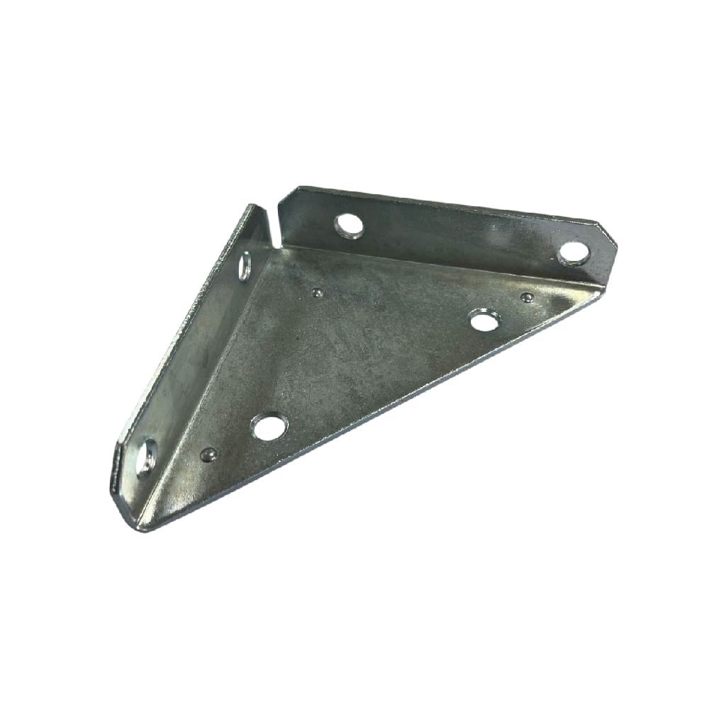 RELIABILT 4-in x 0.875-in x 4-in 2.3 -Gauge Zinc Steel Corner brace 2 -Pack