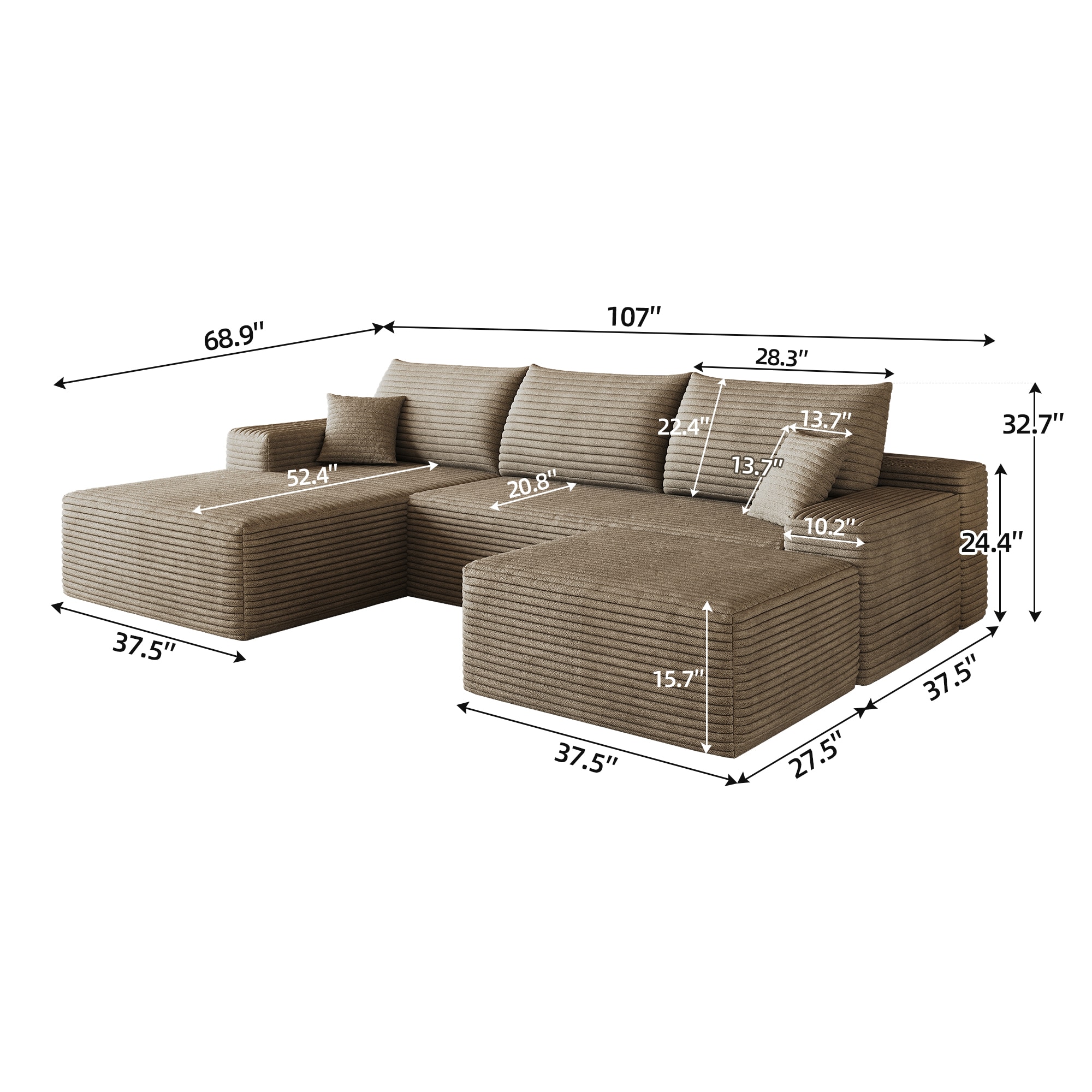 Vynxaria LS0515-W2824S00307 Sofas-Loveseats - View #5