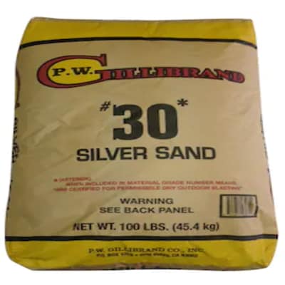 1 Cu Ft 100 Lb Silica Sand In The, Fire Pit Essentials Silica Sand