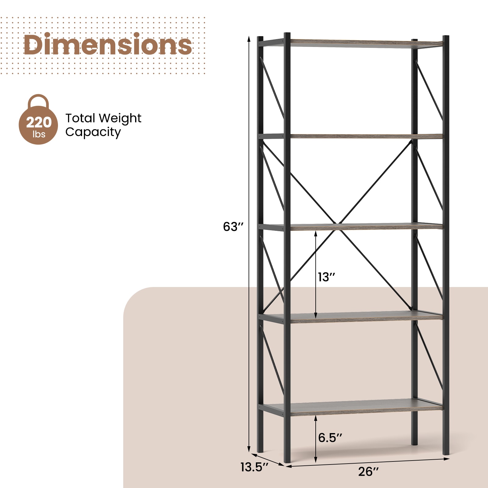 SUGIFT LW018SUGHY210 Free-Standing-Shelving - View #3