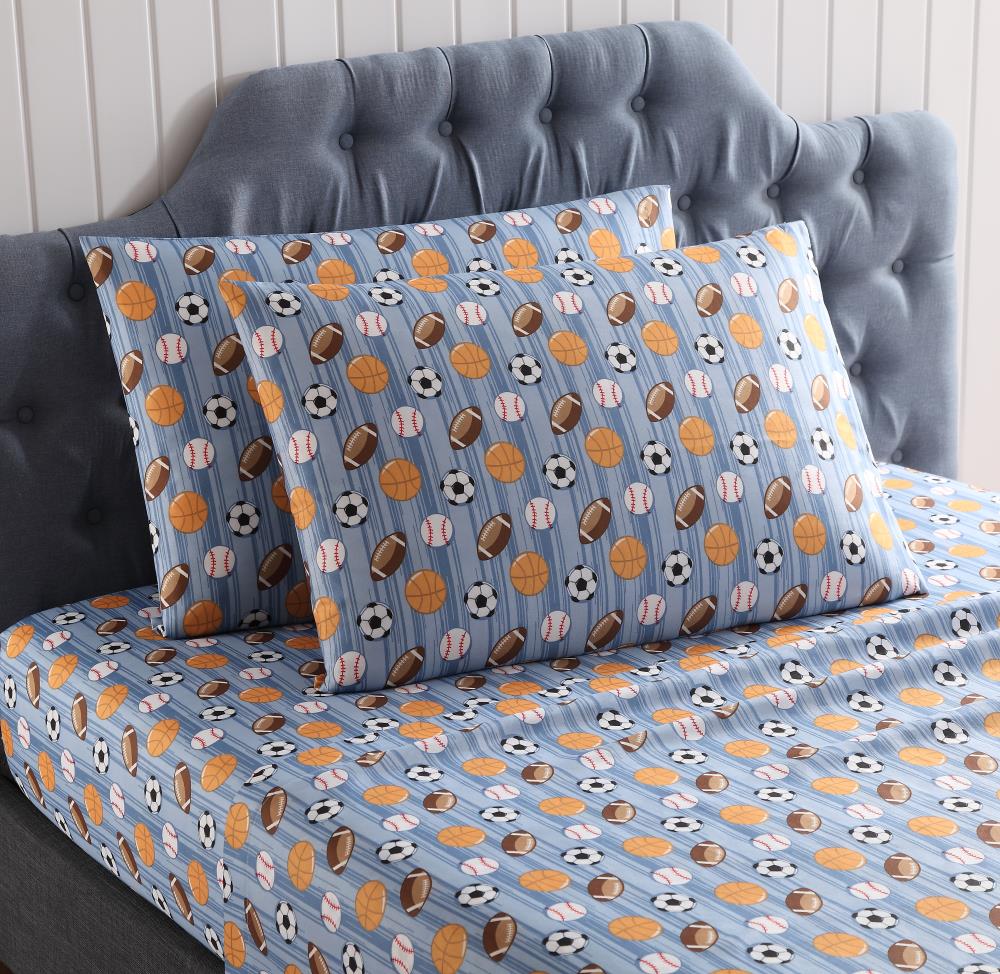MHF Home M628474 Queen Polyester Multi 4-Piece Bed Sheets