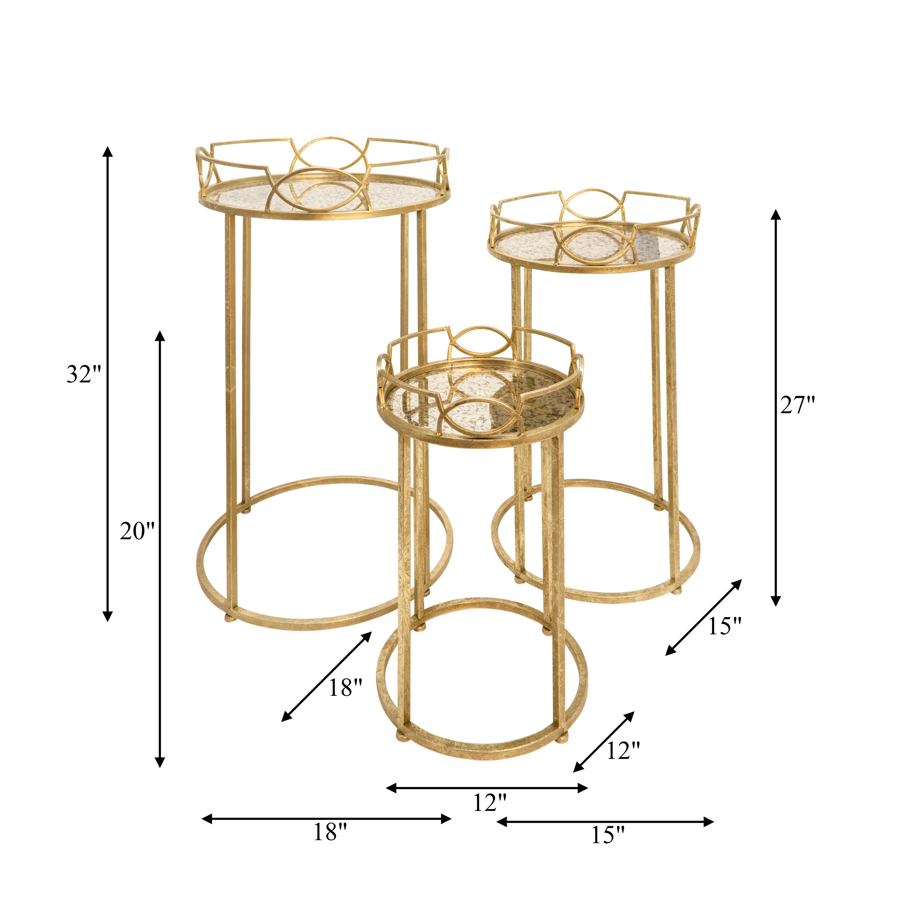 Sagebrook Home FM10173 End-Tables - View #9