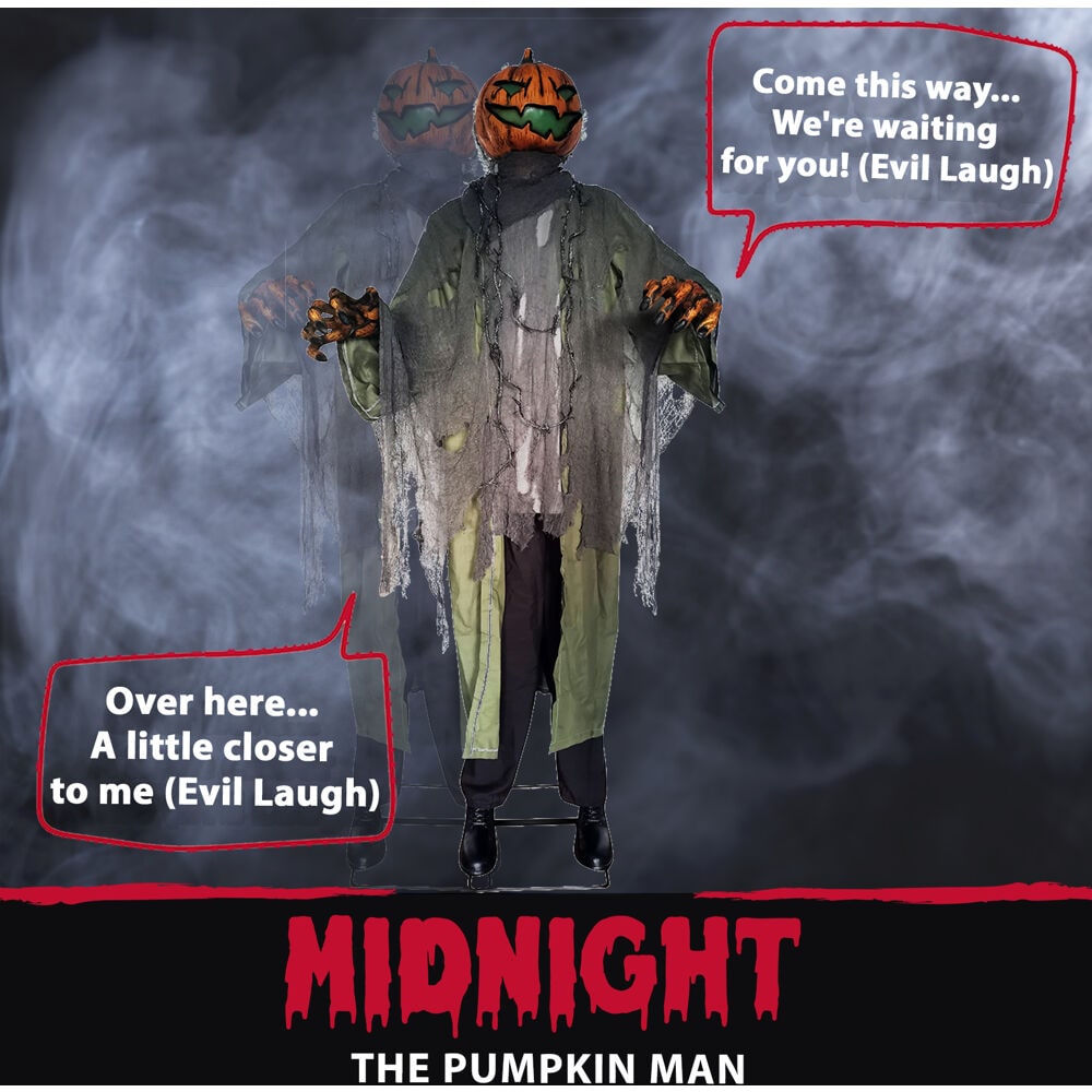 Haunted Hill Farm HHPUMP-6FLSA Outdoor-Halloween-Decor - View #4