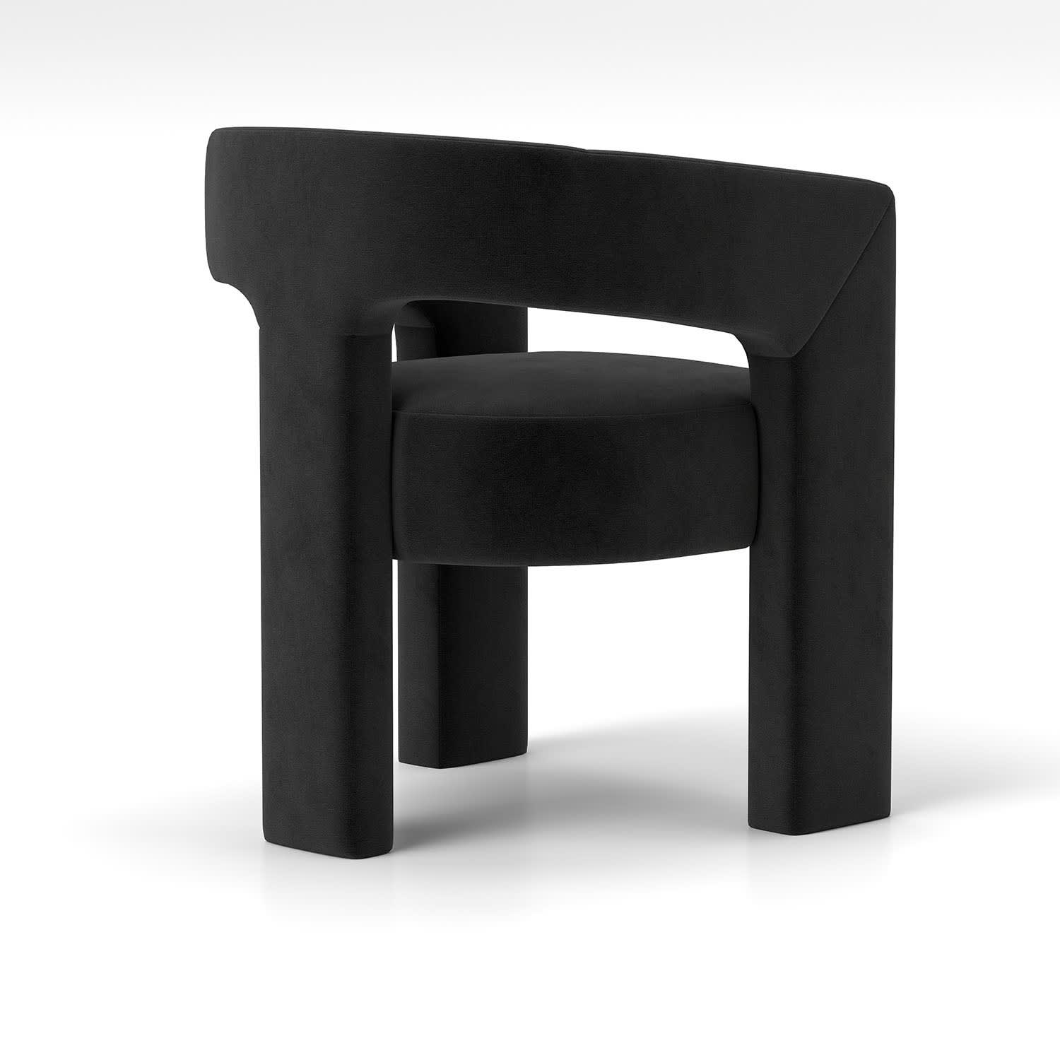 SEYNAR XY709-BLACK-S6 Dining-Chairs - View #4