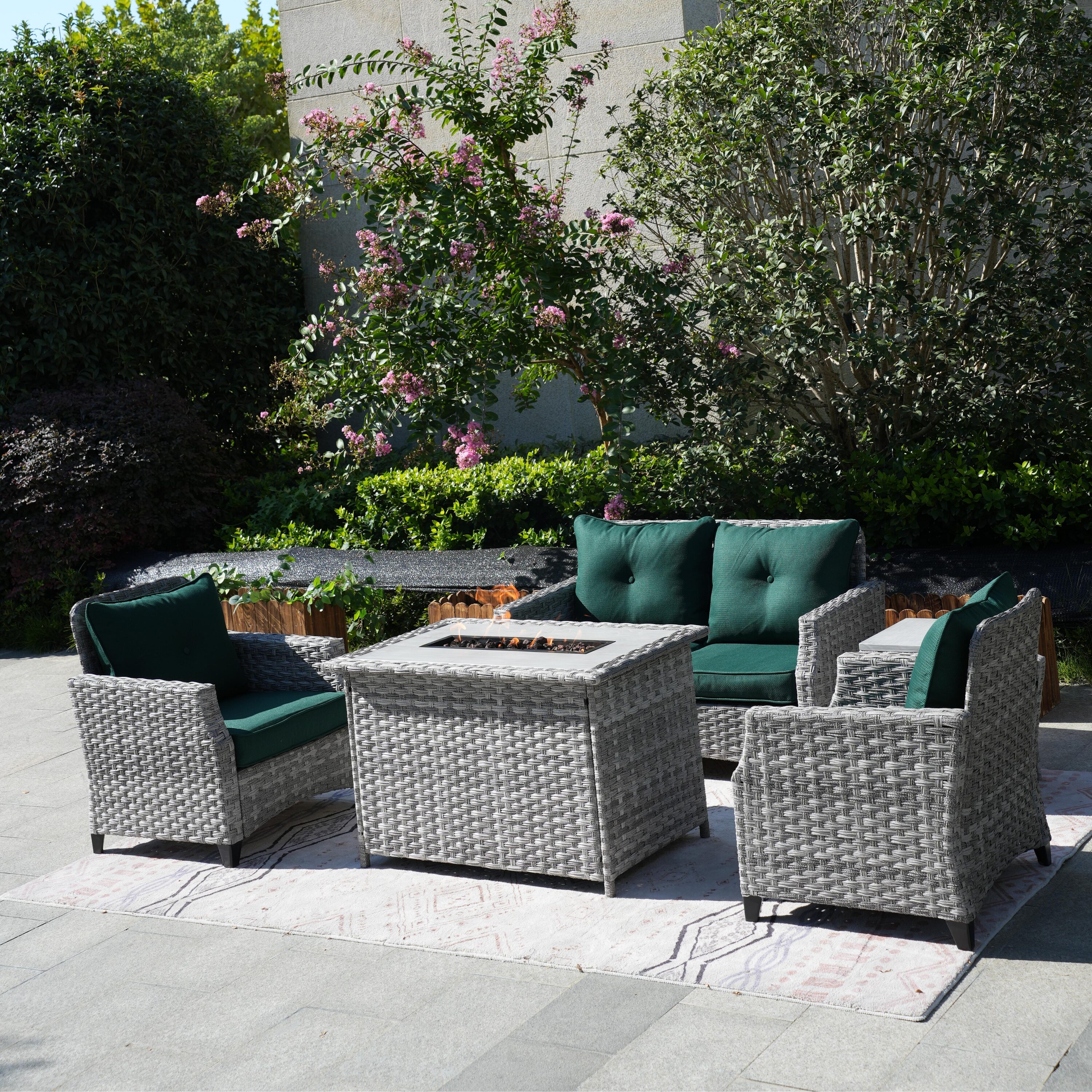 Direct Wicker DWG-1801H-CE Patio-Conversation-Sets - View #8