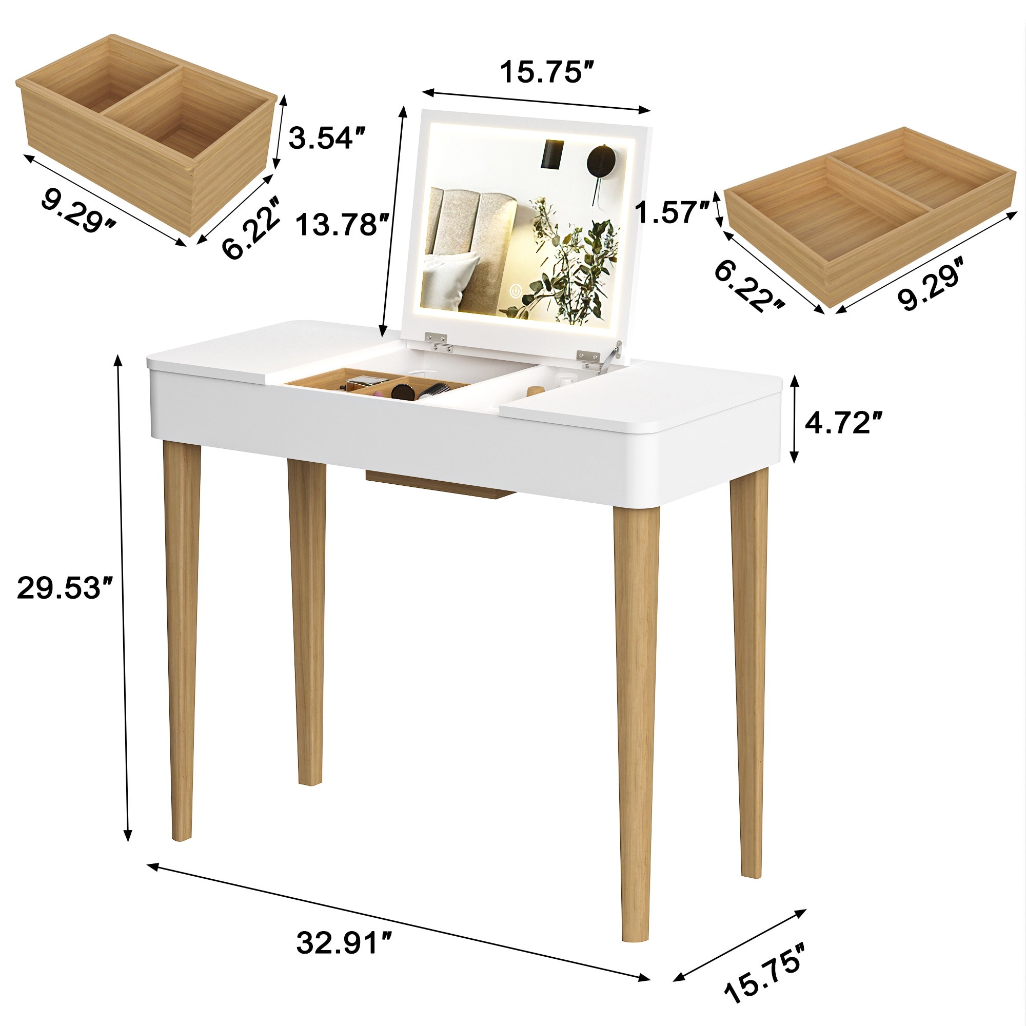 CESICIA Q143 Bedroom-Vanities - View #4