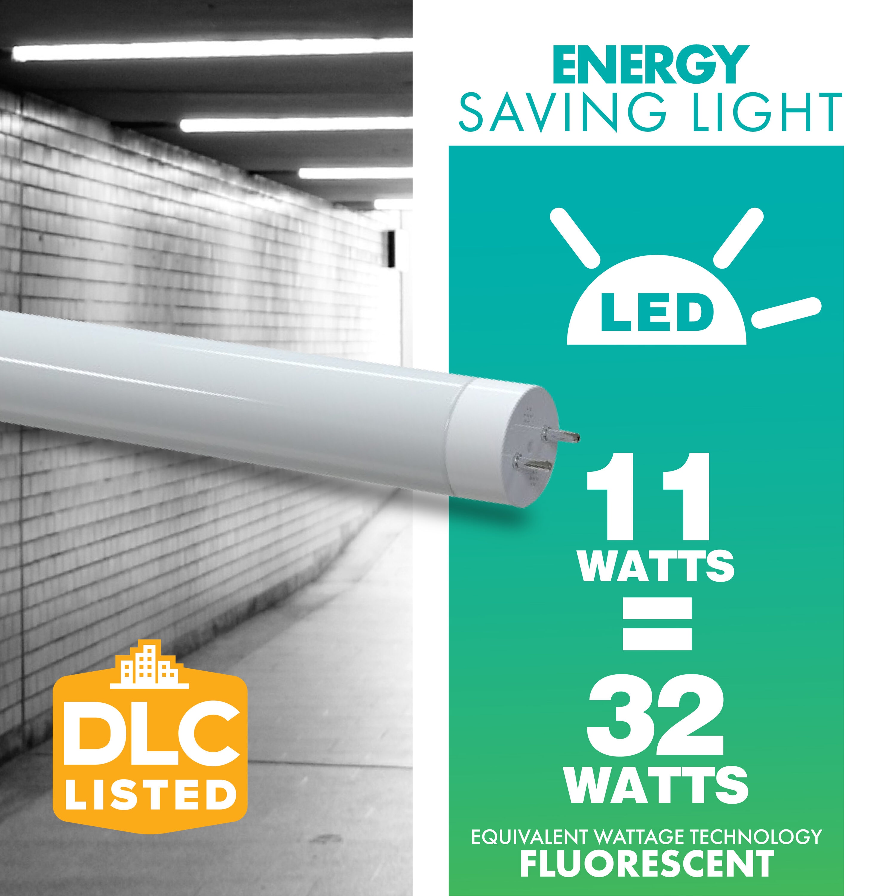 Simply Conserve L11T8G50A-25 Led-Tube-Light-Bulbs - View #5