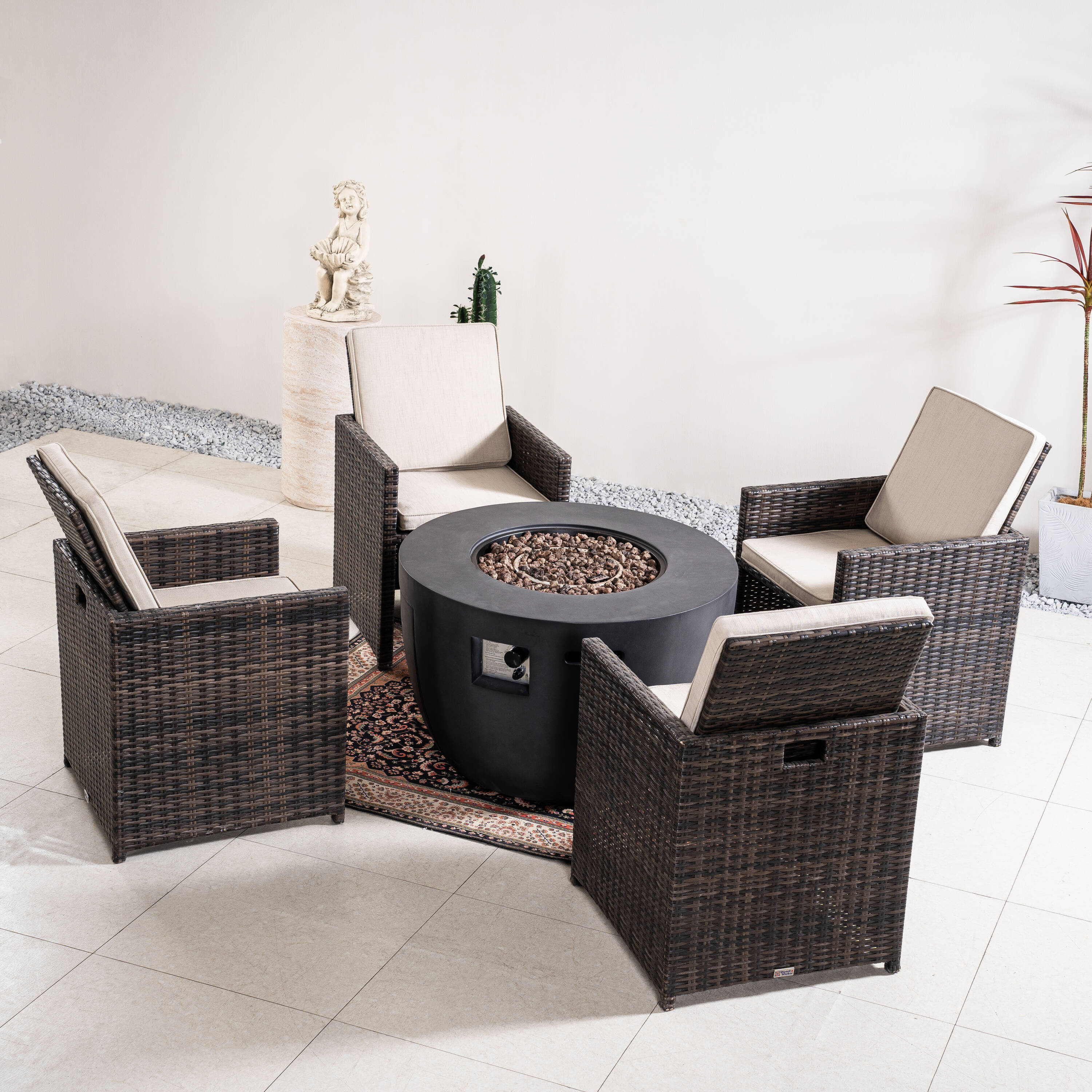 Direct Wicker DWG-2160DG3234B Patio-Conversation-Sets - View #8