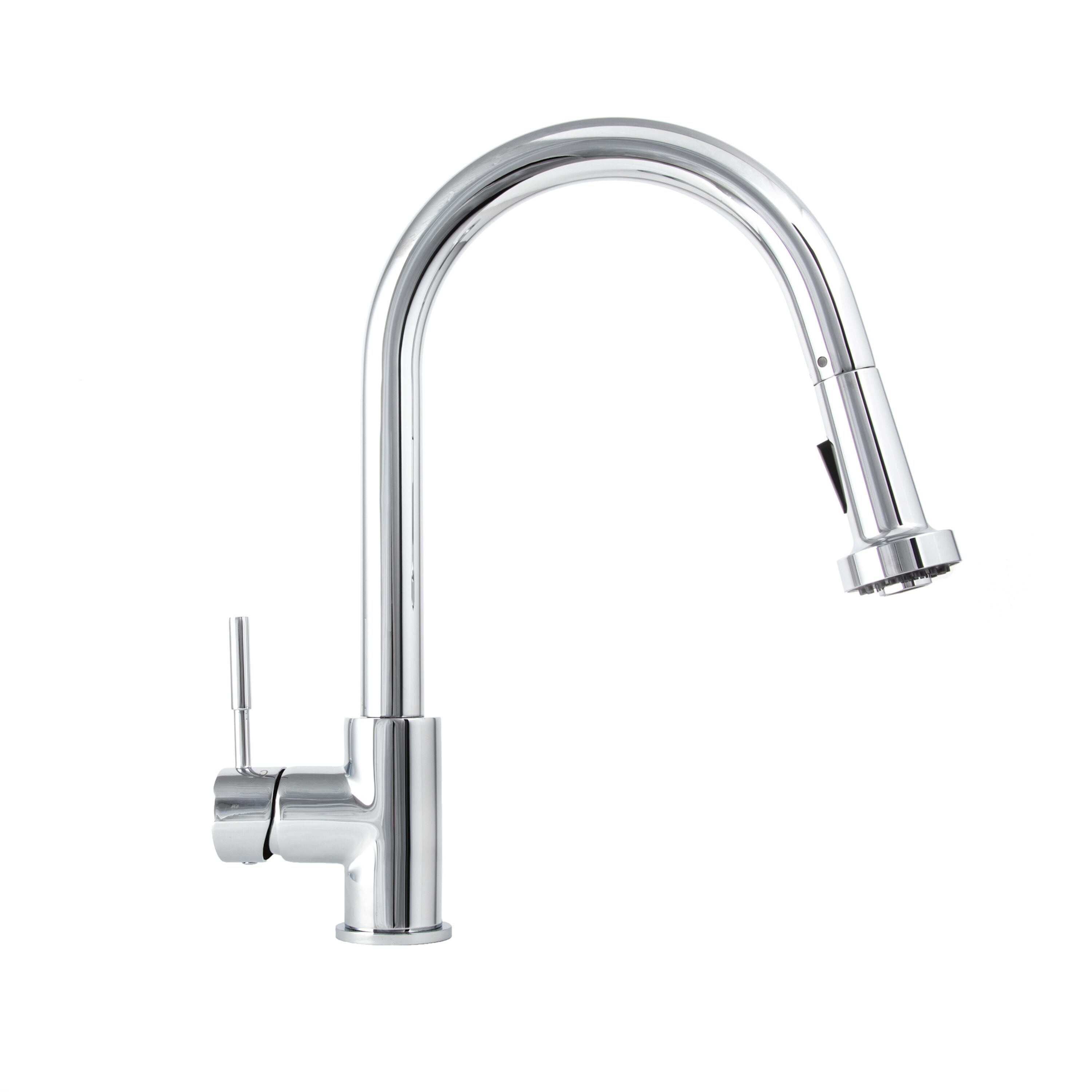 ZLINE KITCHEN & BATH MON-KF-CH Monet kitchen faucet Chrome Single Handle Deck-mount Kitchen Faucet