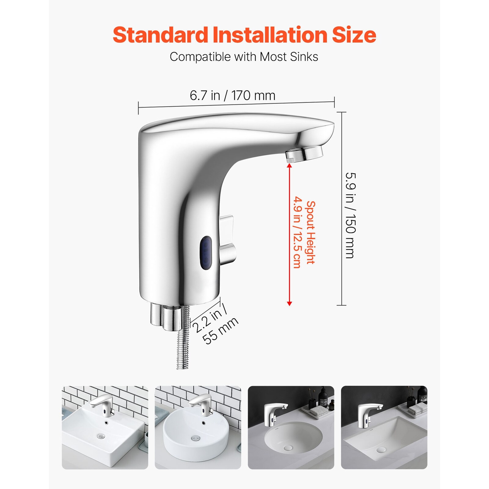 Mecale YAS-YUBXCS Lavatory-Faucets - View #3