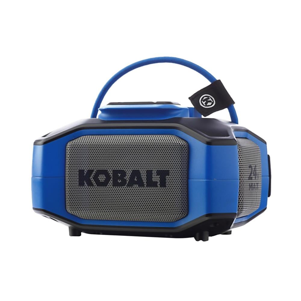 7-in 10-Watt Speakers in Kobalt Speaker Outdoor the at Bluetooth Compatibility Portable department