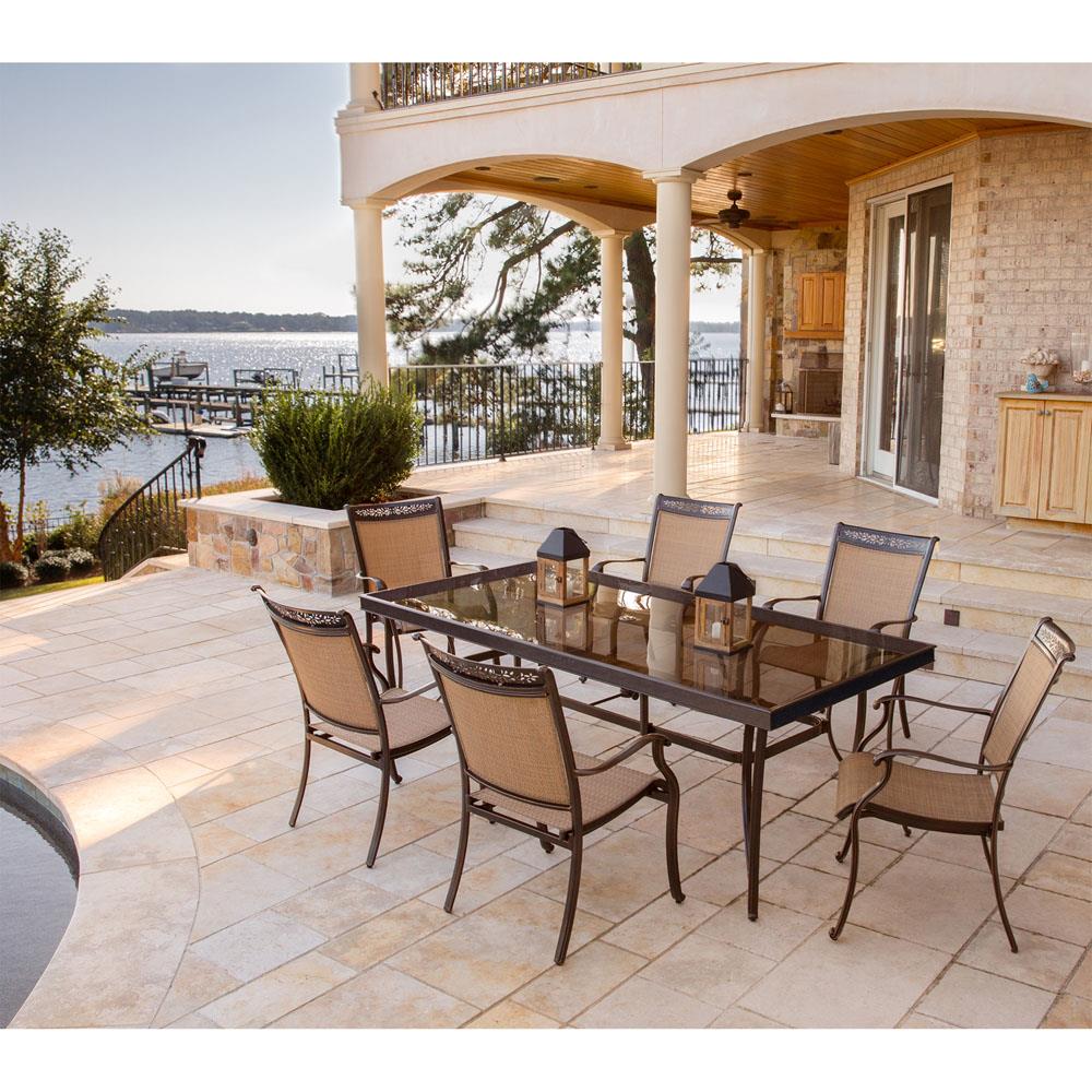 Hanover FNTDN7PCG Patio-Dining-Sets - View #8