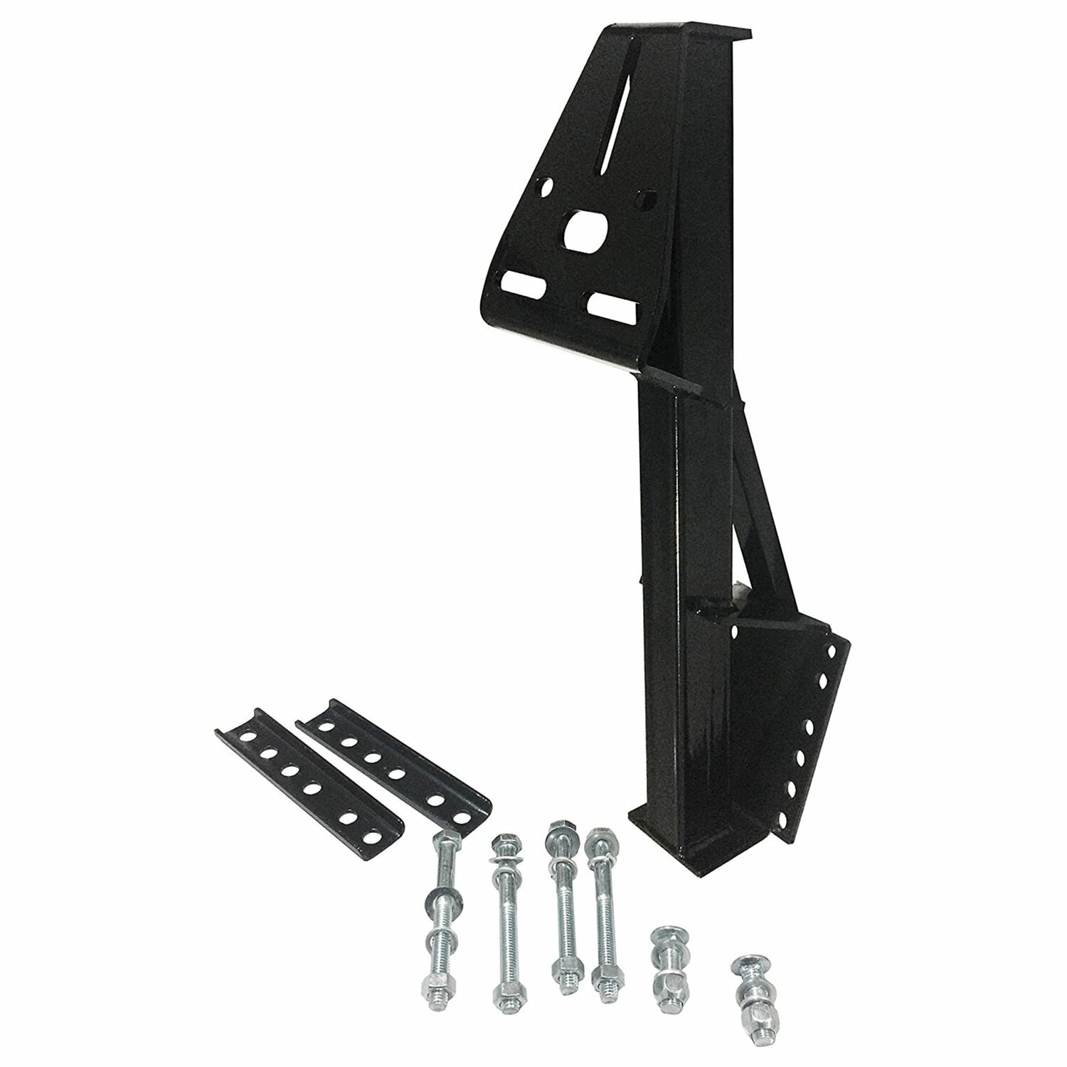 Tow Tuff 237545  Ttf-08hd Heavy Duty Steel Universal Spare Trailer Tire Carrier, Black