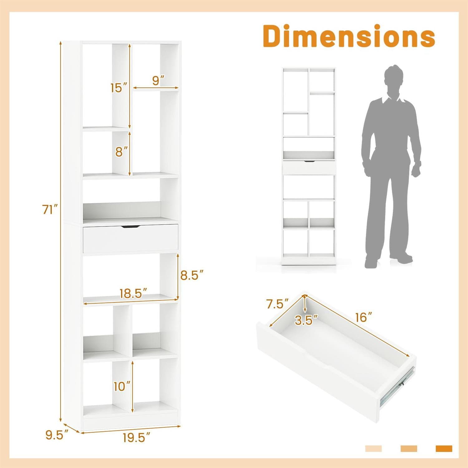 VERYKE 3851215251940 bookcases - View #6
