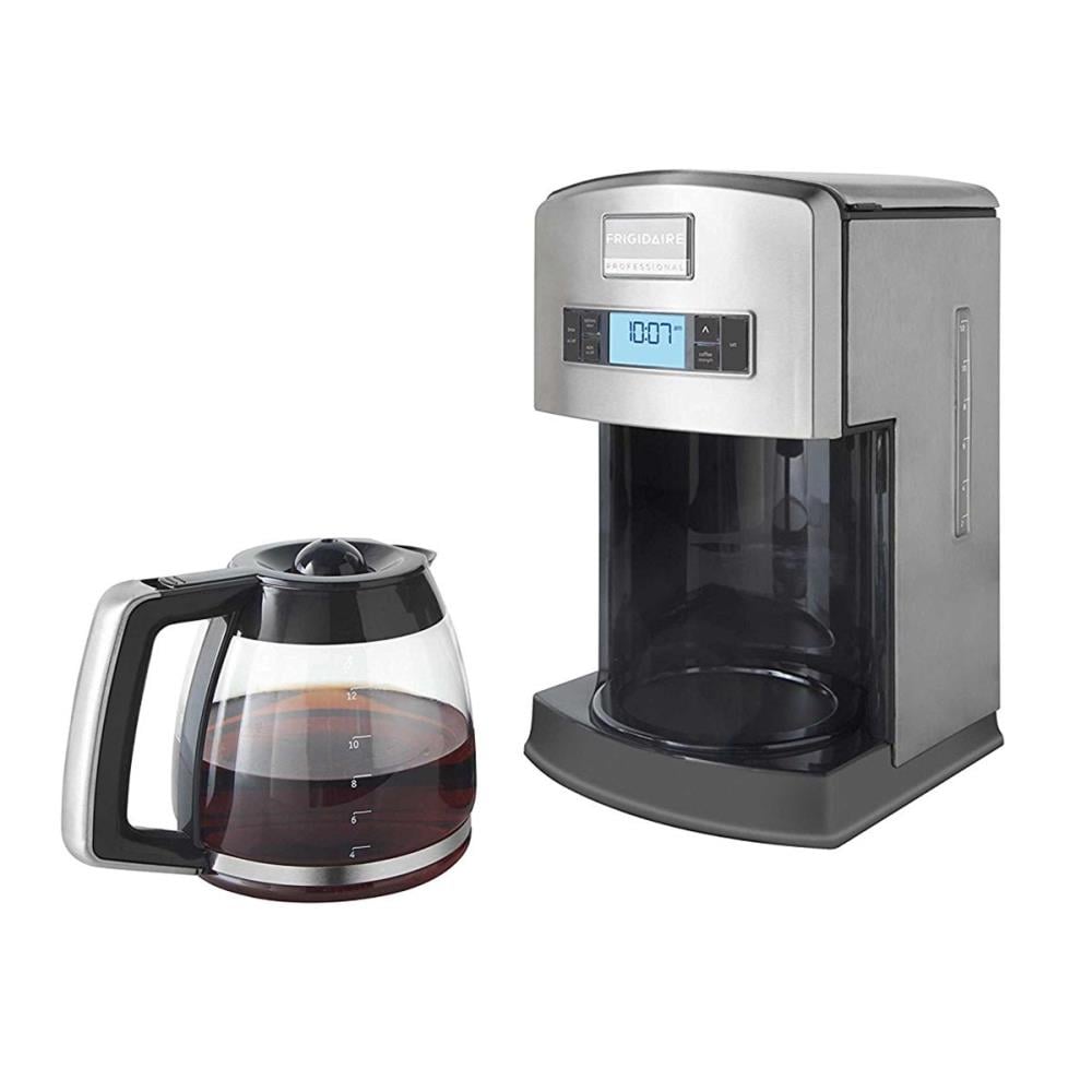 Frigidaire Stainless-Steel 12-Cup Programmable Coffee Maker in the