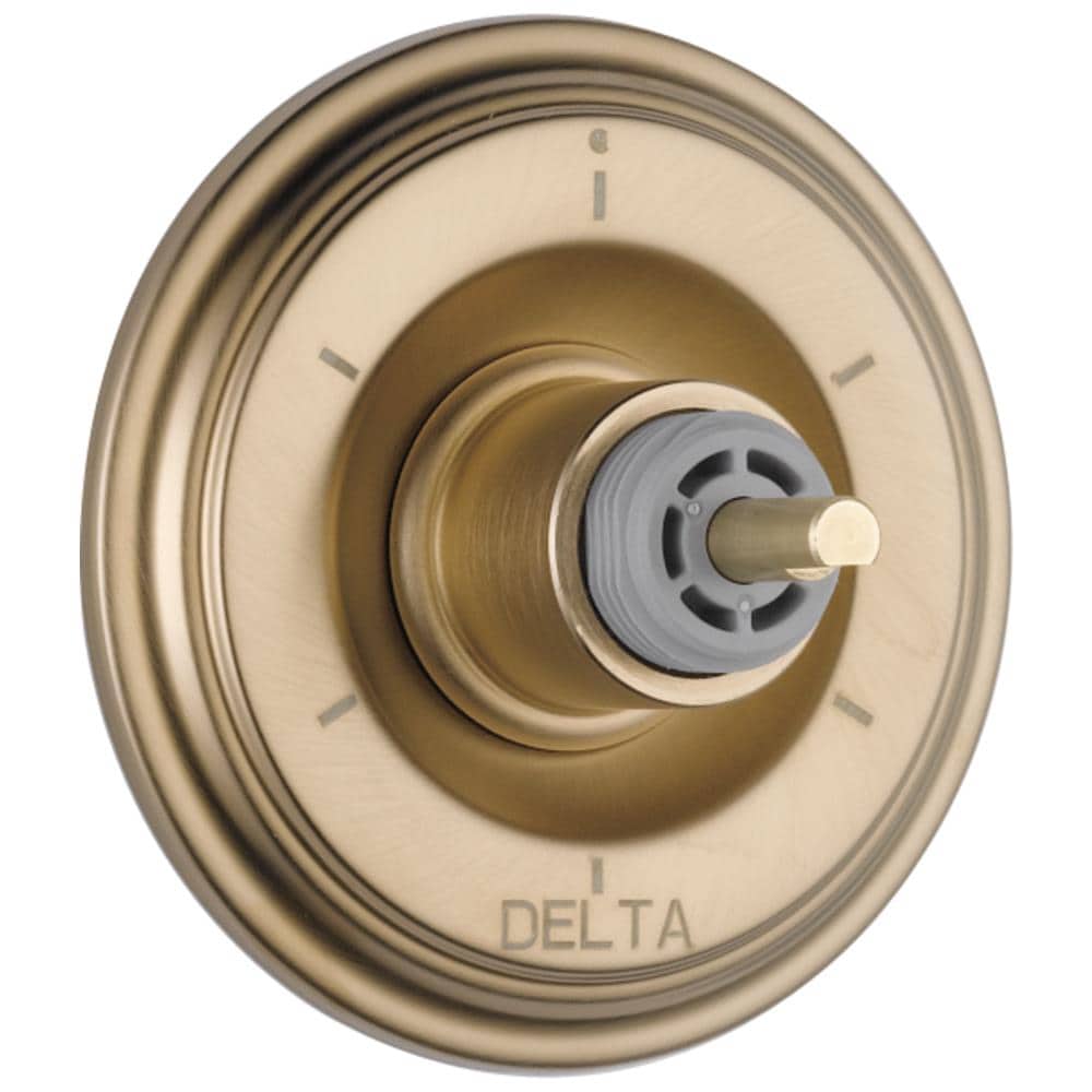 Delta T11997-CZLHP Cassidy Champagne Bronze 2-Inches Universal Bathtub/Shower Diverter 0.5-Inches -ID