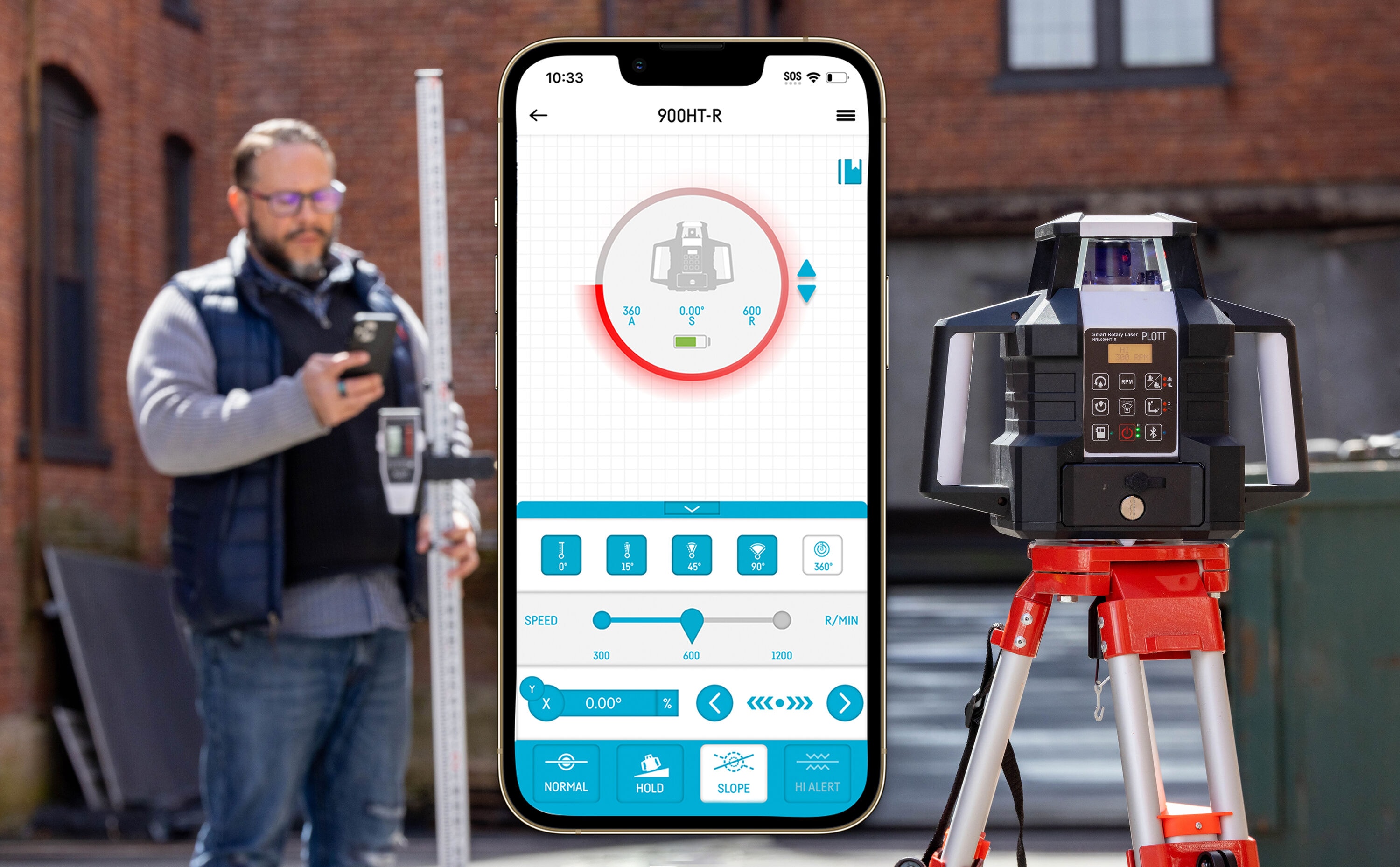 Plott PRL900HT-RK Laser-Level - View #2