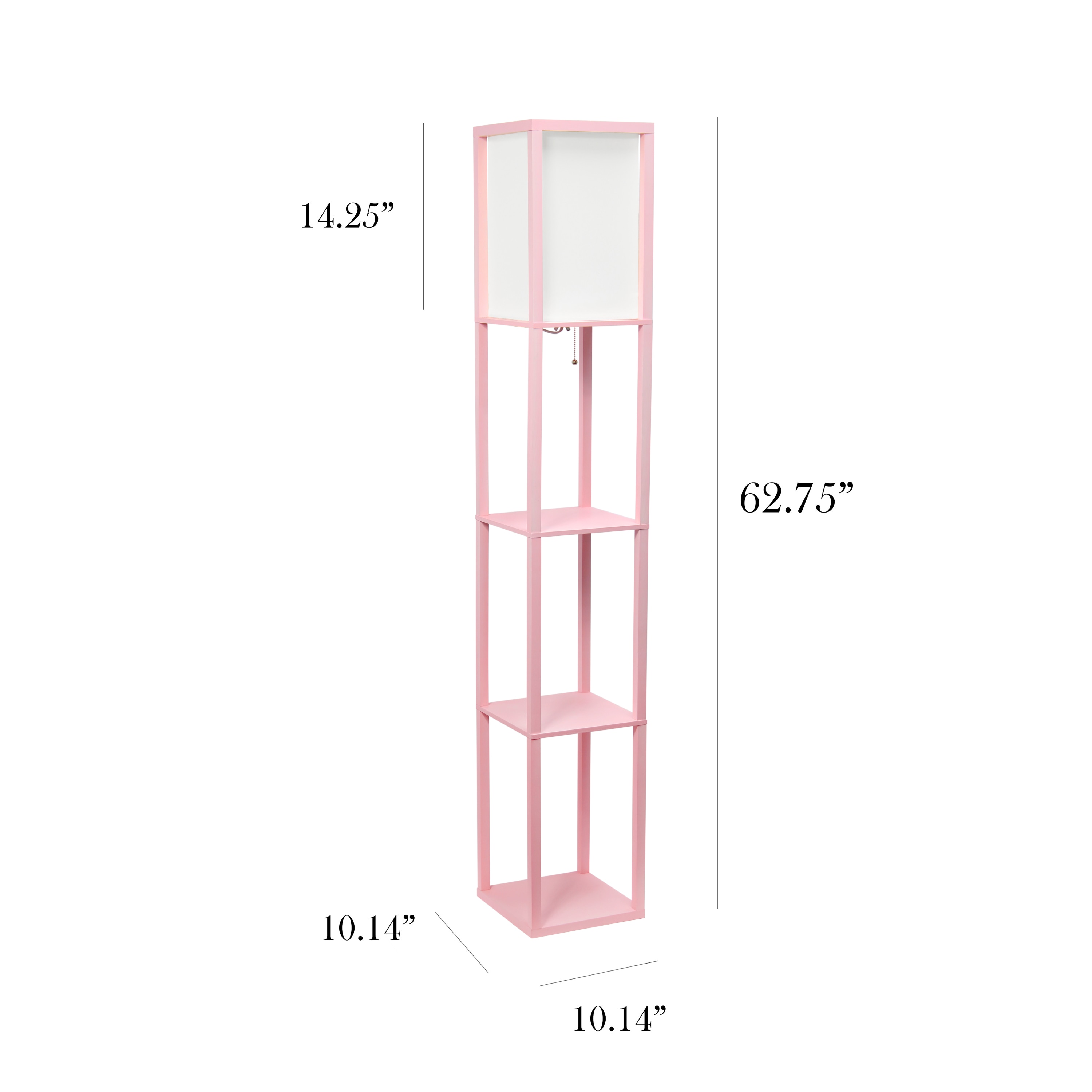 Simple Designs LF1014-LPK-LB floorlamps - View #3
