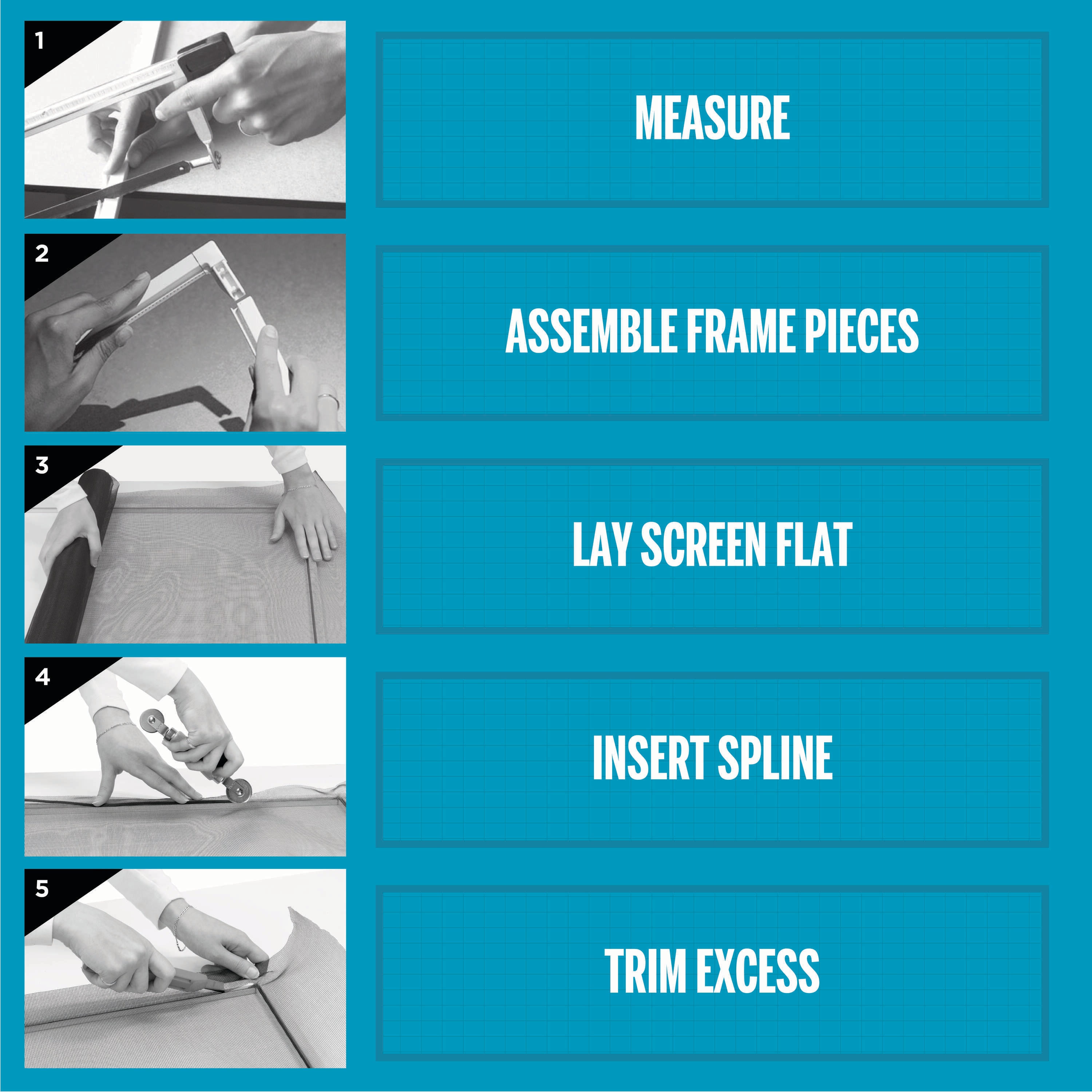M-D 14103 Replacement-Screens-Tools - View #4