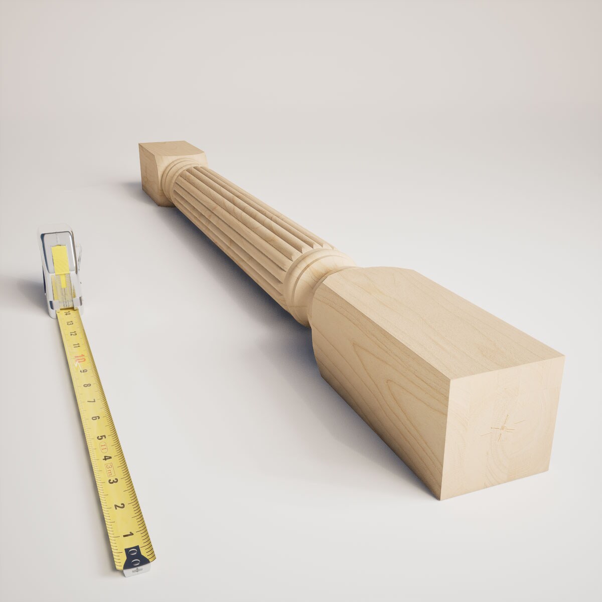 Ekena Millwork COL03X03X35RAAL Wood-Table-Legs - View #3