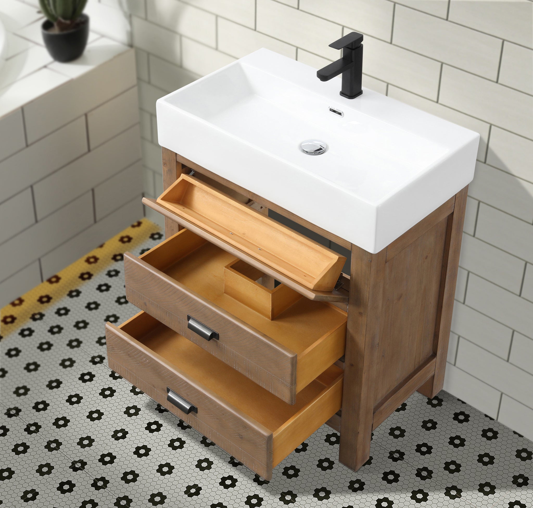 Ari Kitchen & Bath AKB-AVA-30-RECLFIR Bath-Vanity-Combo - View #6