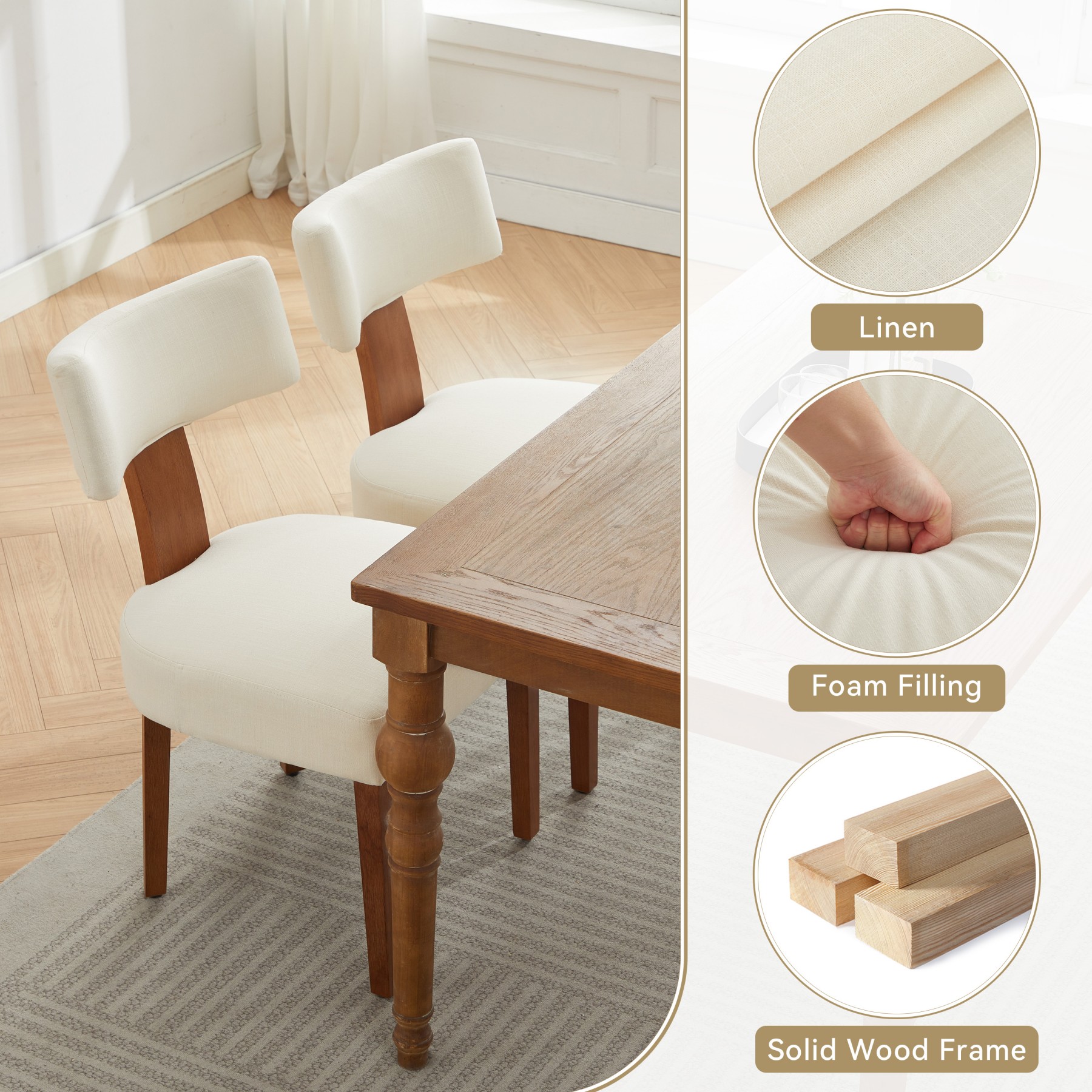 Maocao Hoom JL2123159 Dining-Chairs - View #3