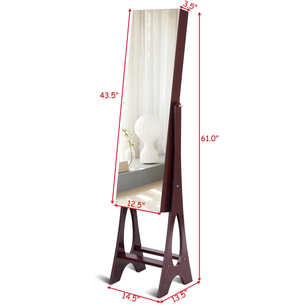 CASAINC WF-HW58536CF-LA Jewelry-Armoires - View #6
