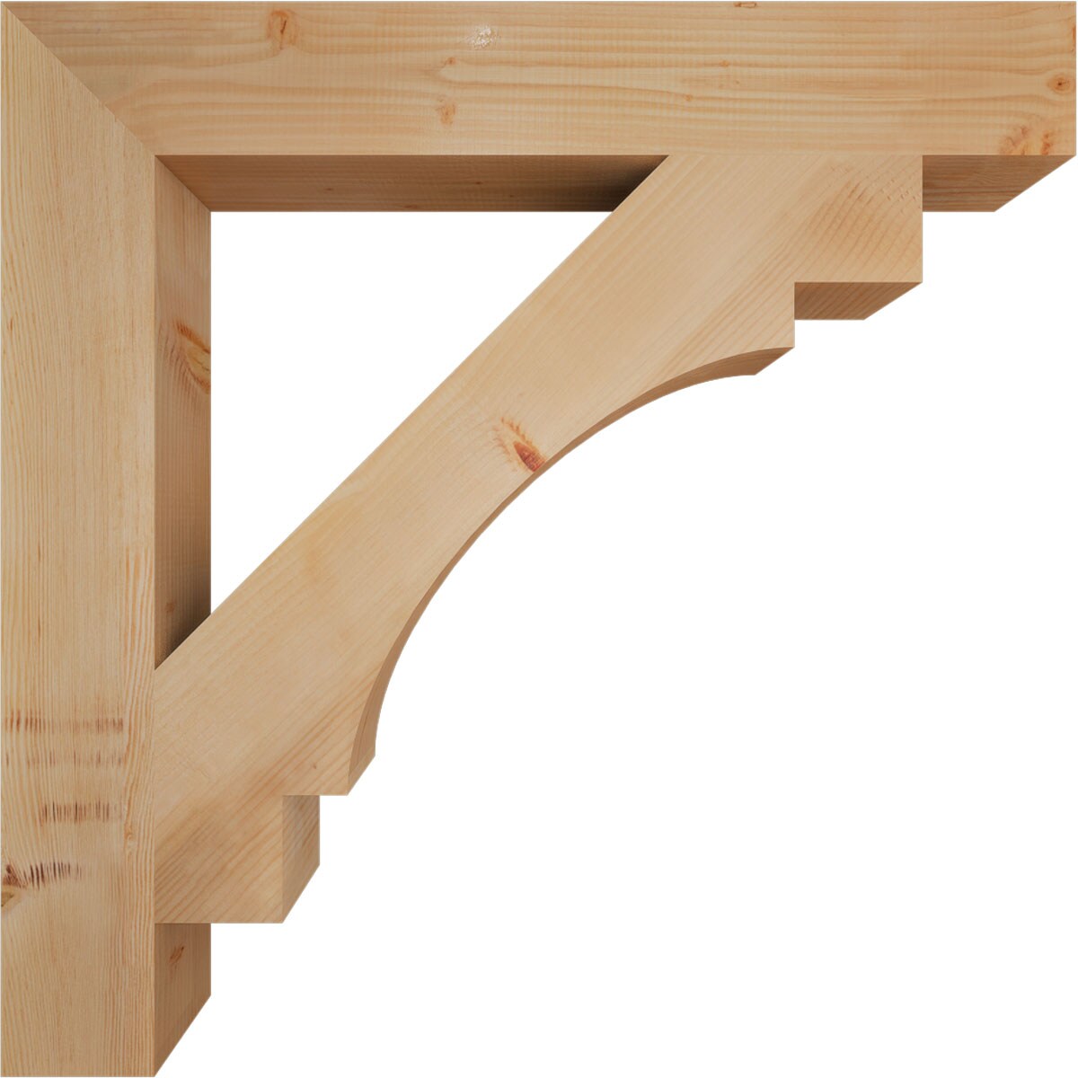 Ekena Millwork BKT06X42X42MRC05SDF Exterior-Brackets-Braces - View #3