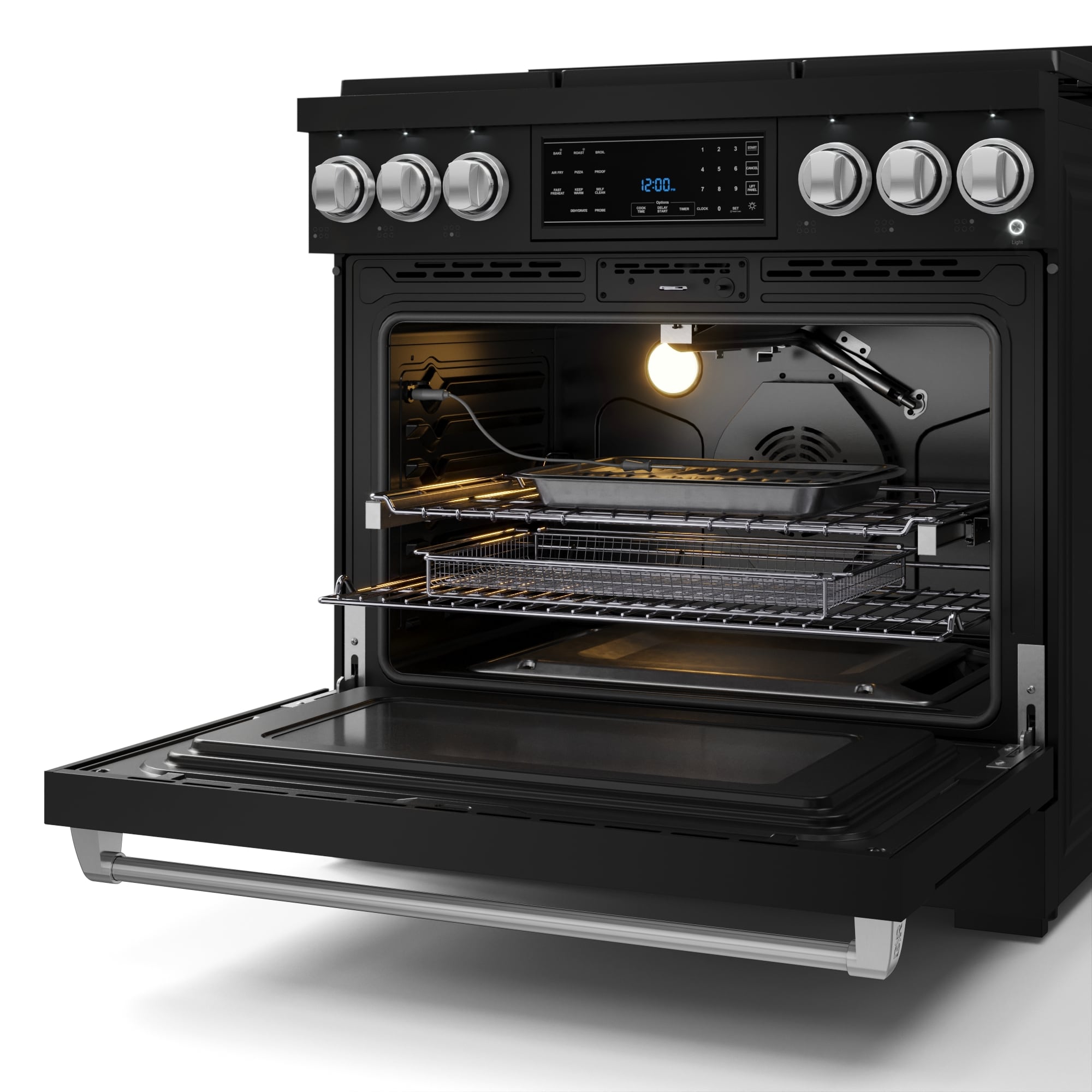 Thor Kitchen RSG36BLP-SS Freestanding-Gas-Ranges - View #5