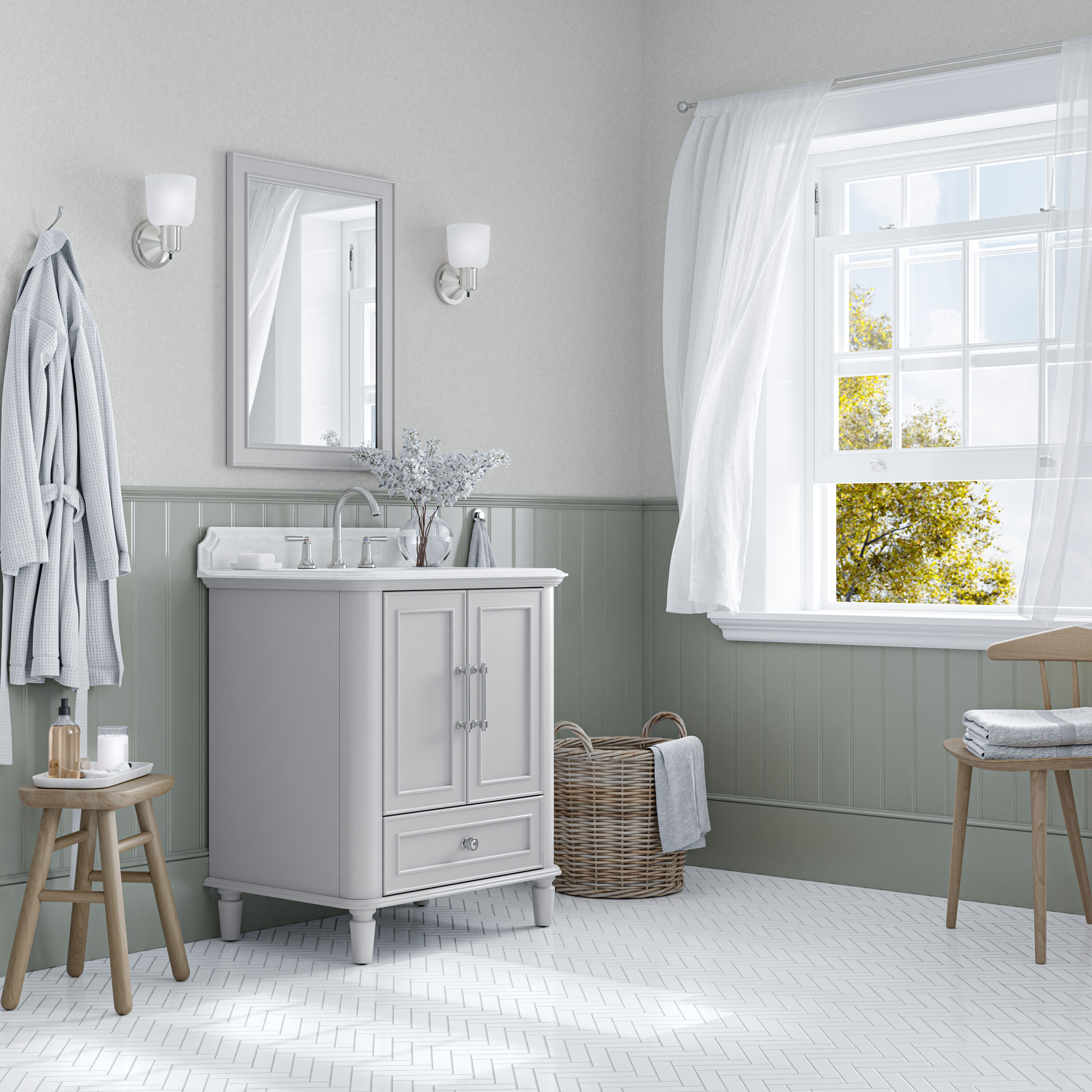 allen + roth 1005VTC-30-242-908UO Bath-Vanity-Combo - View #14