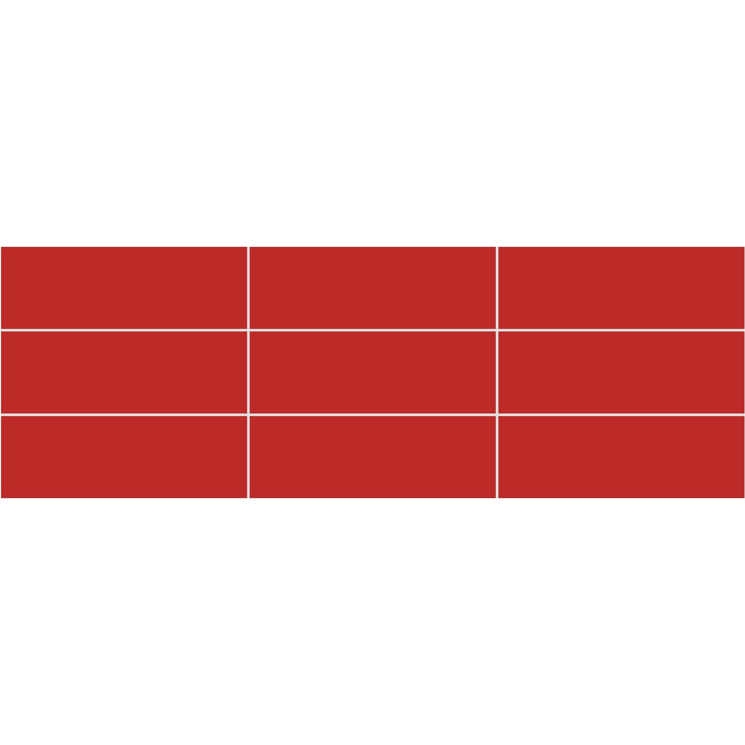 Daltile Core Classic Linear Currant 4-in x 12-in Glossy Ceramic Subway Wall Tile ( 10.64-sq ft Carton )