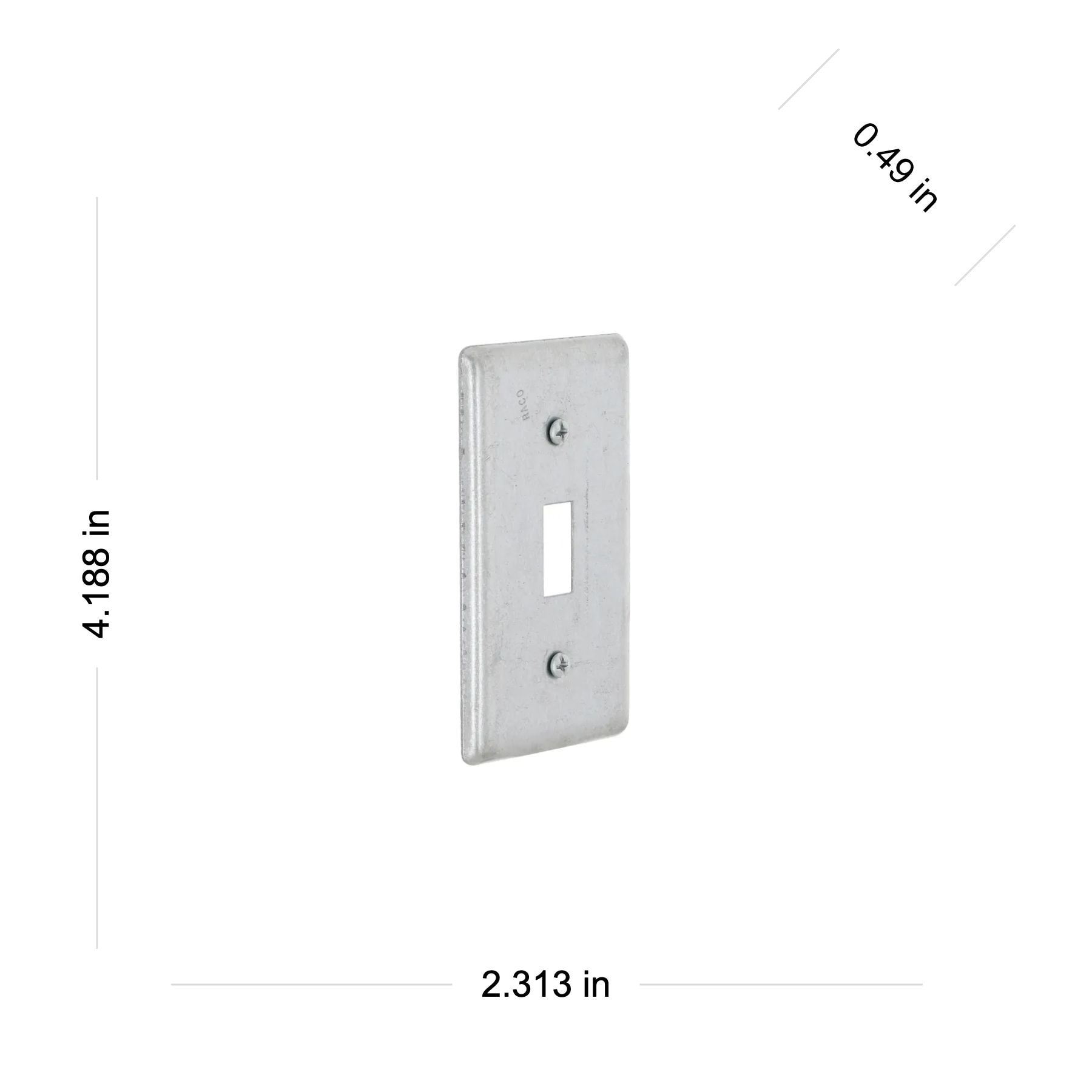 Hubbell 865 Electrical-Box-Covers - View #2