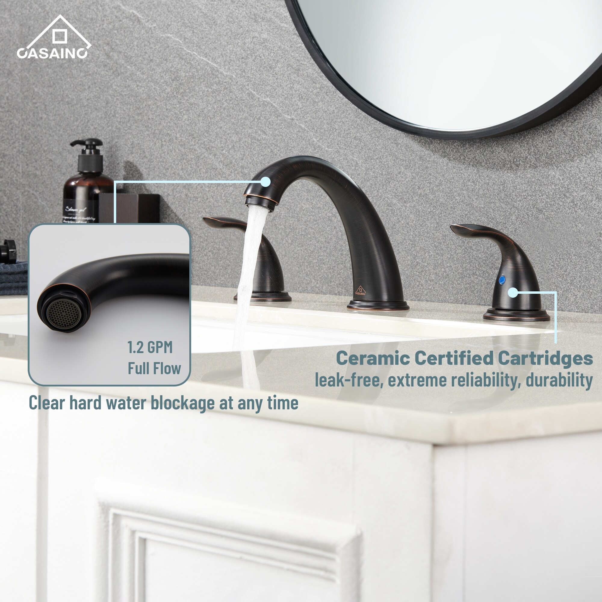 CASAINC CALTC13BN Lavatory-Faucets - View #8