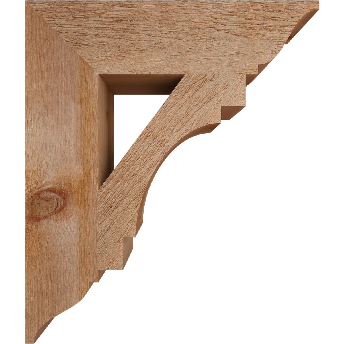 Ekena Millwork BKT06X24X28MRC01RWR Exterior-Brackets-Braces - View #3