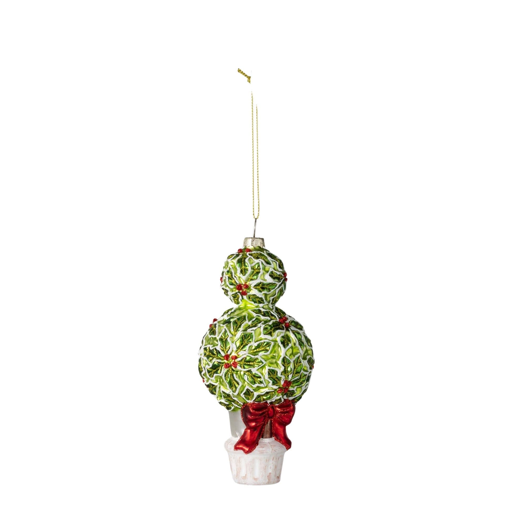 Sullivans OR10903 Multiple colors/finishes Holly Standard Indoor Ornament